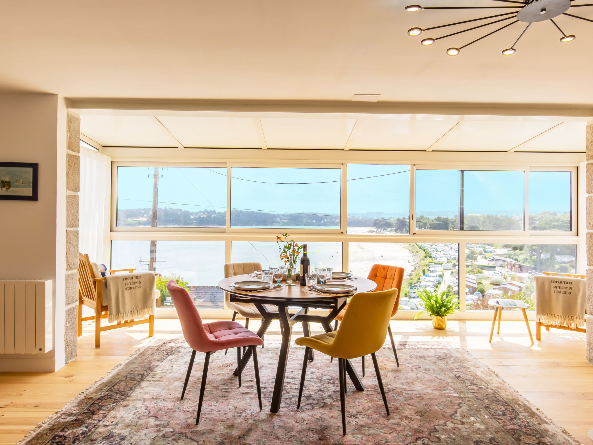 Vakantiehuis met omheinde tuin in Locquirec (Frankrijk) 1 hond is welkom