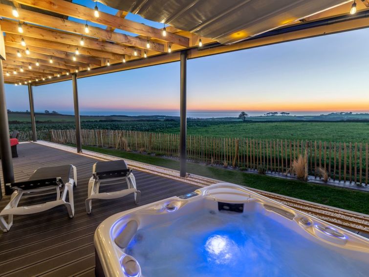 Villa Mit Meerblick Und Privatem Spa - Les Gîtes De Fabie - Plougonvelin