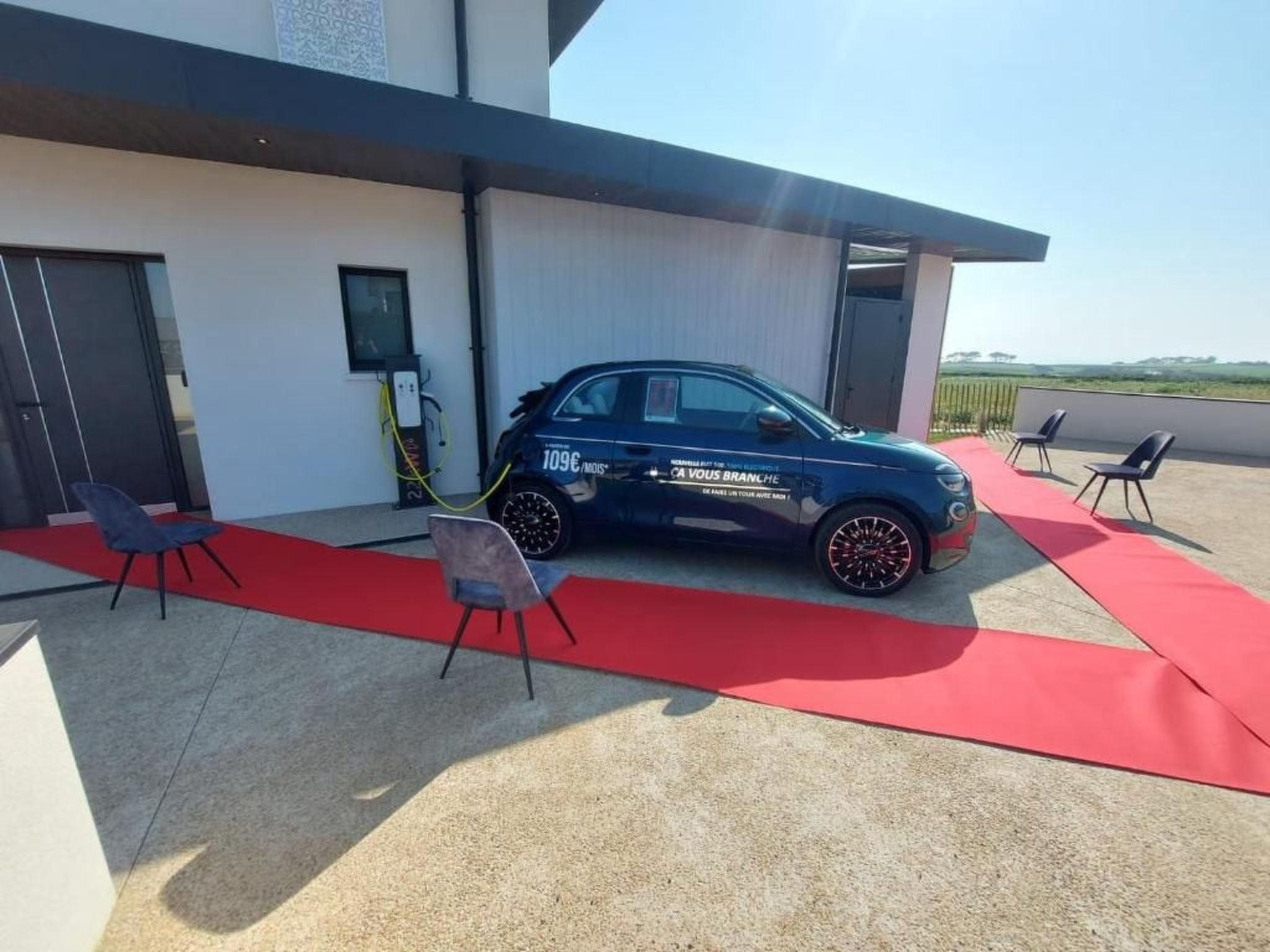 Villa mit Meerblick und privatem Spa - les gîtes de Fabie-Binnen