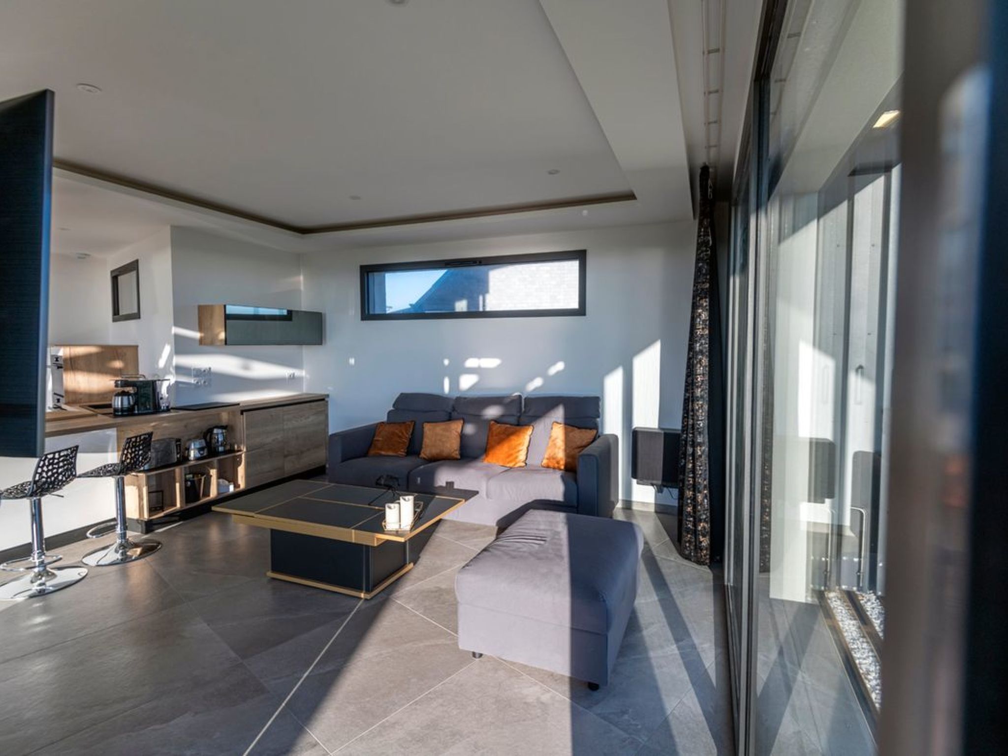 Villa mit Meerblick und privatem Spa - les gîtes de Fabie-Binnen