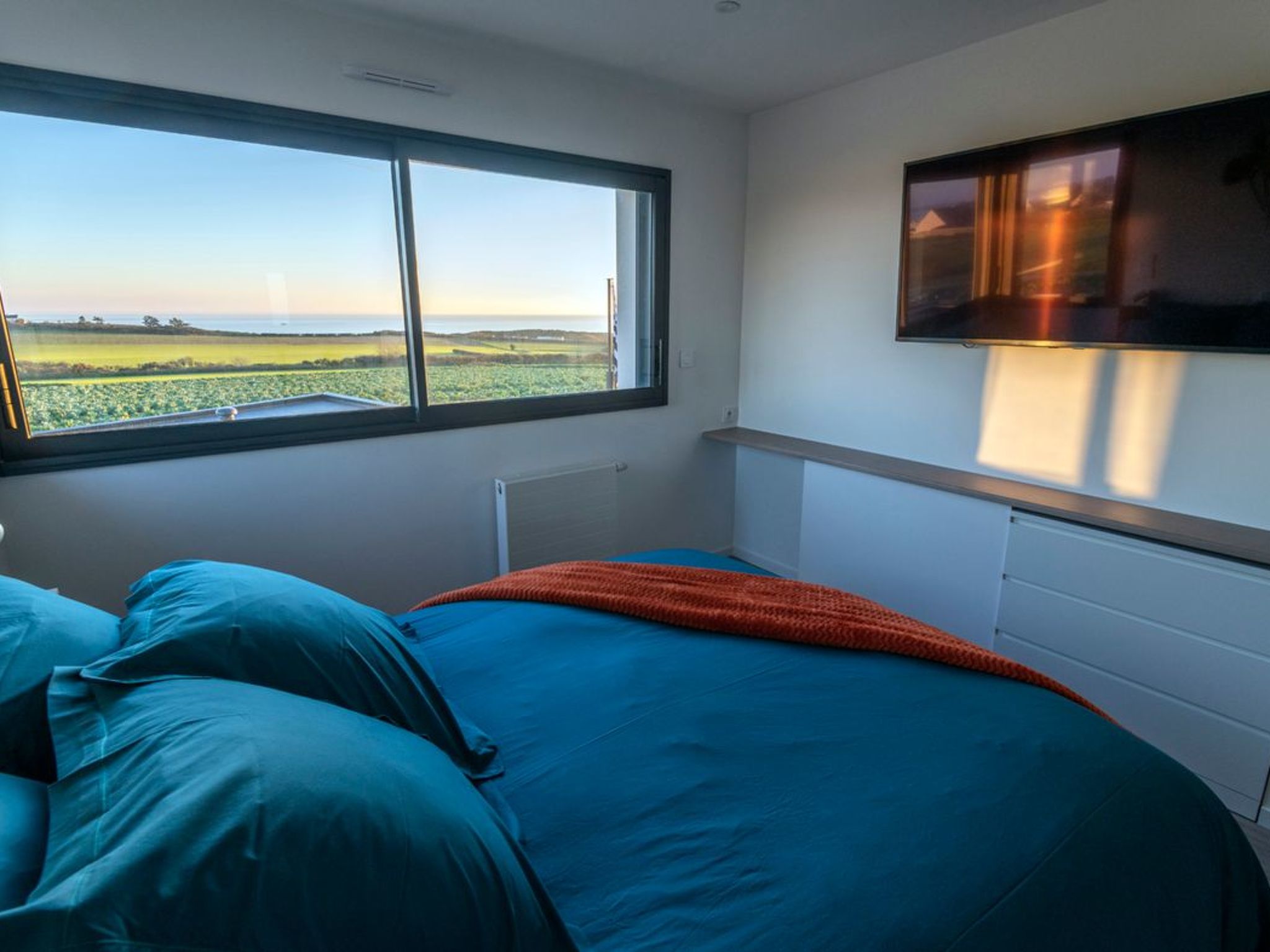 Villa mit Meerblick und privatem Spa - les gîtes de Fabie-Binnen