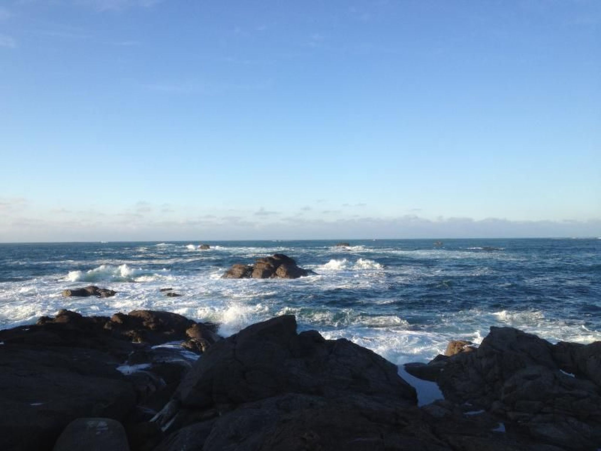 Ebenerdiges Haus am Meer