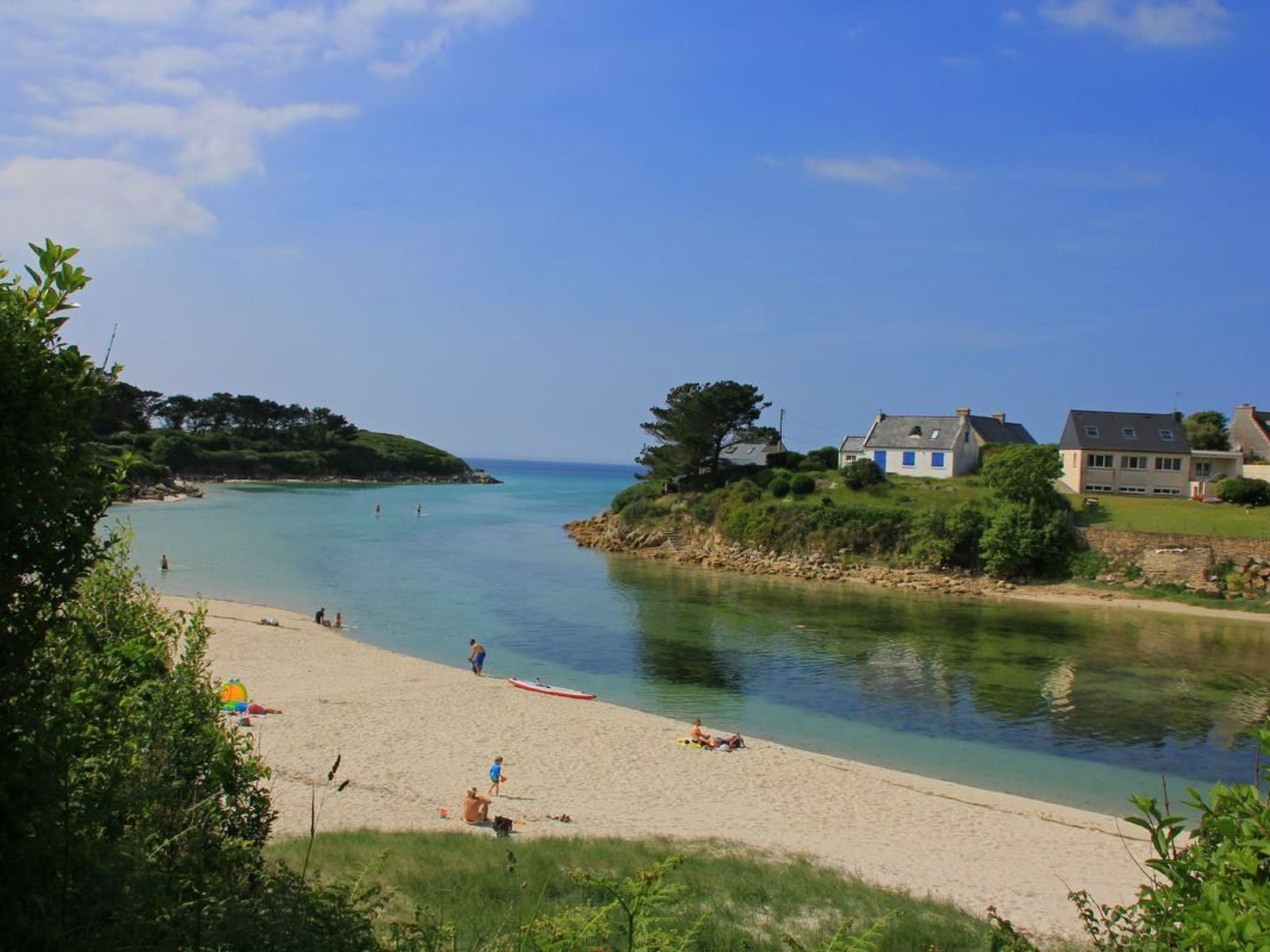 Ebenerdiges Haus am Meer-Buiten