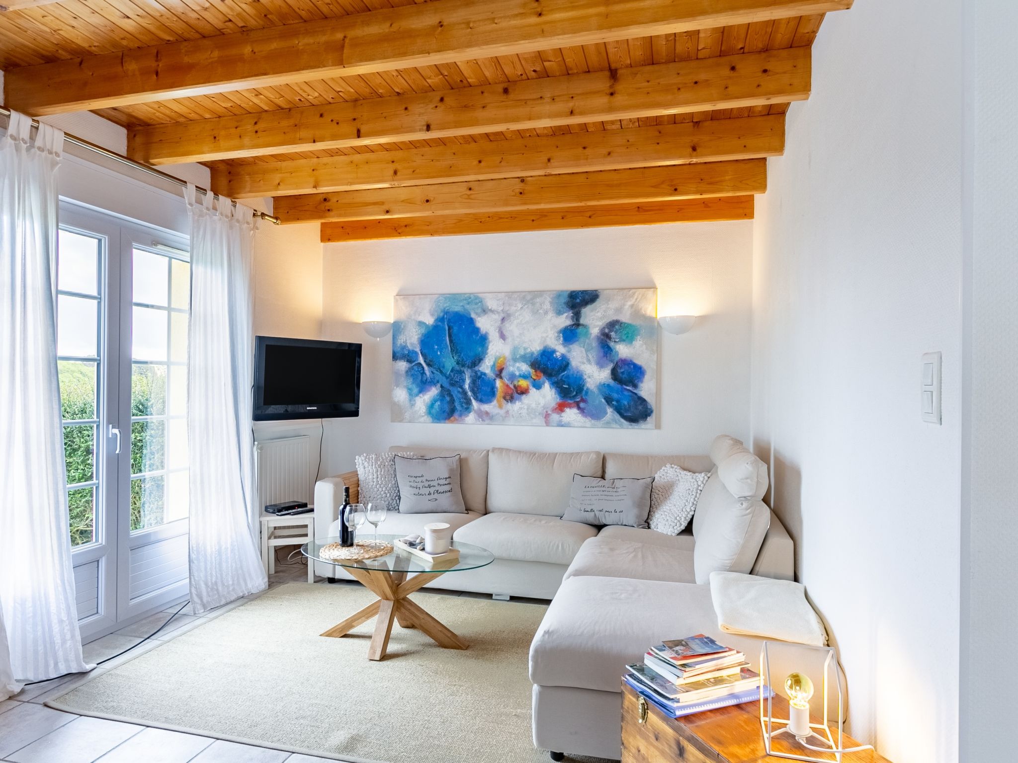 Vakantiehuis in Plounevez Lochrist (Frankrijk) 1 hond is welkom