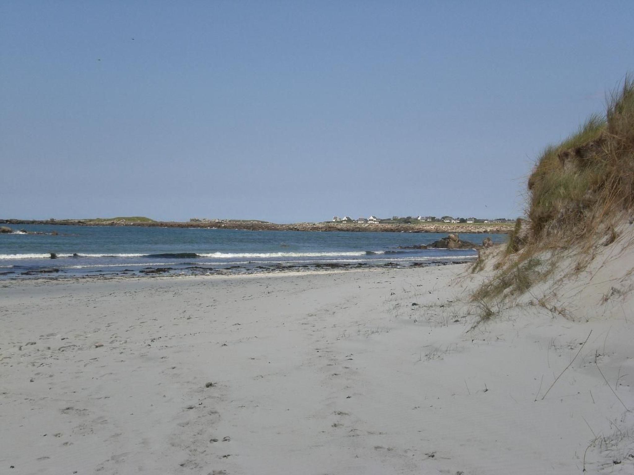 Küstennahes, bretonisches Ferienhaus mit Kamin-Binnen