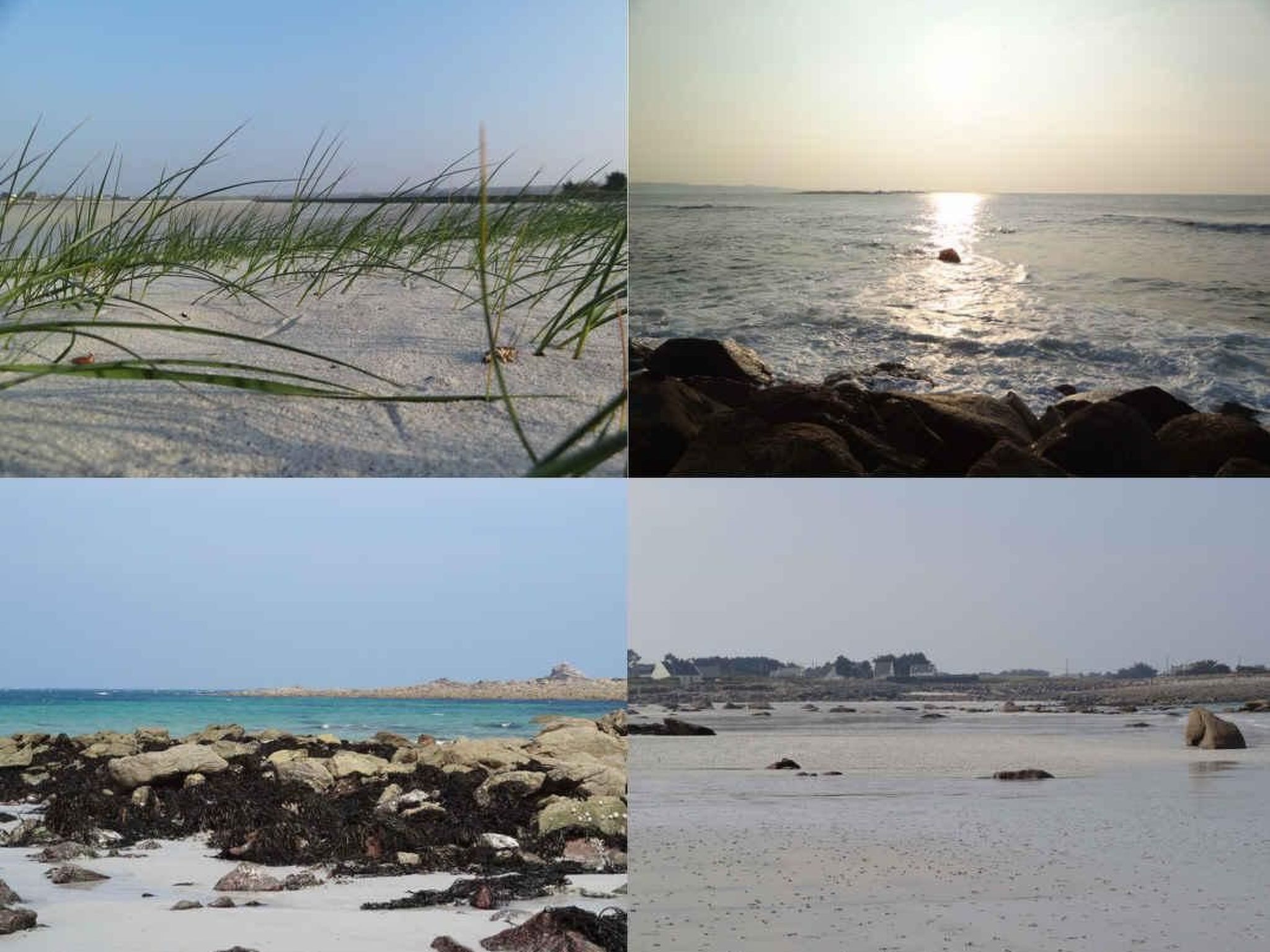 Küstennahes, bretonisches Ferienhaus mit Kamin-Binnen