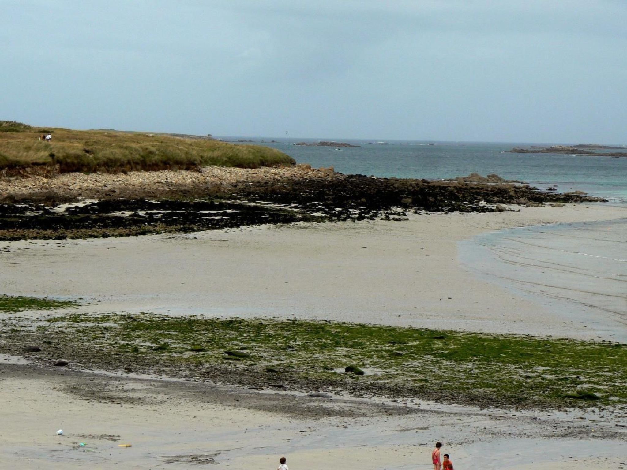 Küstennahes, bretonisches Ferienhaus mit Kamin-Binnen