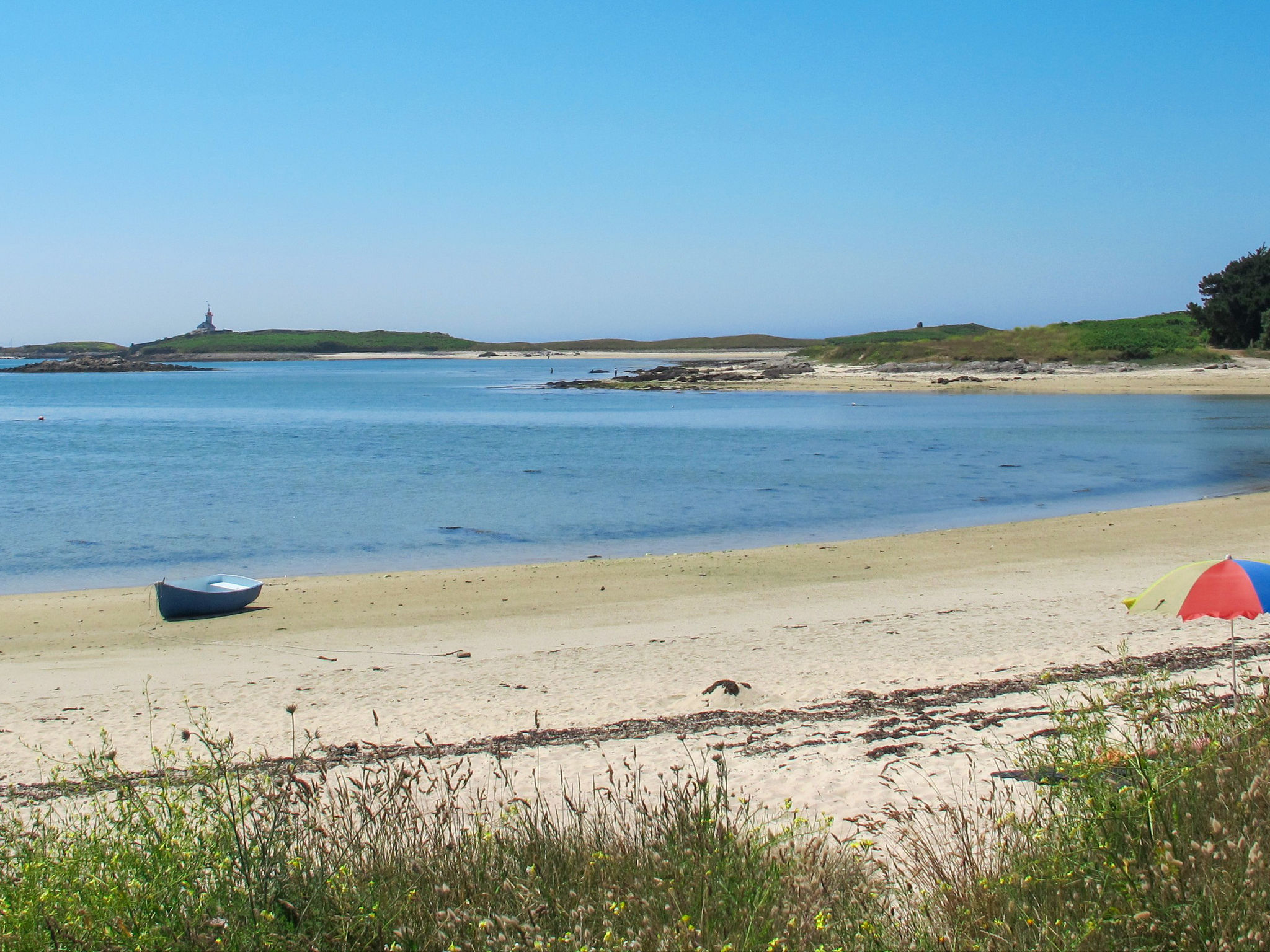 Küstennahes, bretonisches Ferienhaus mit Kamin-Omgeving
