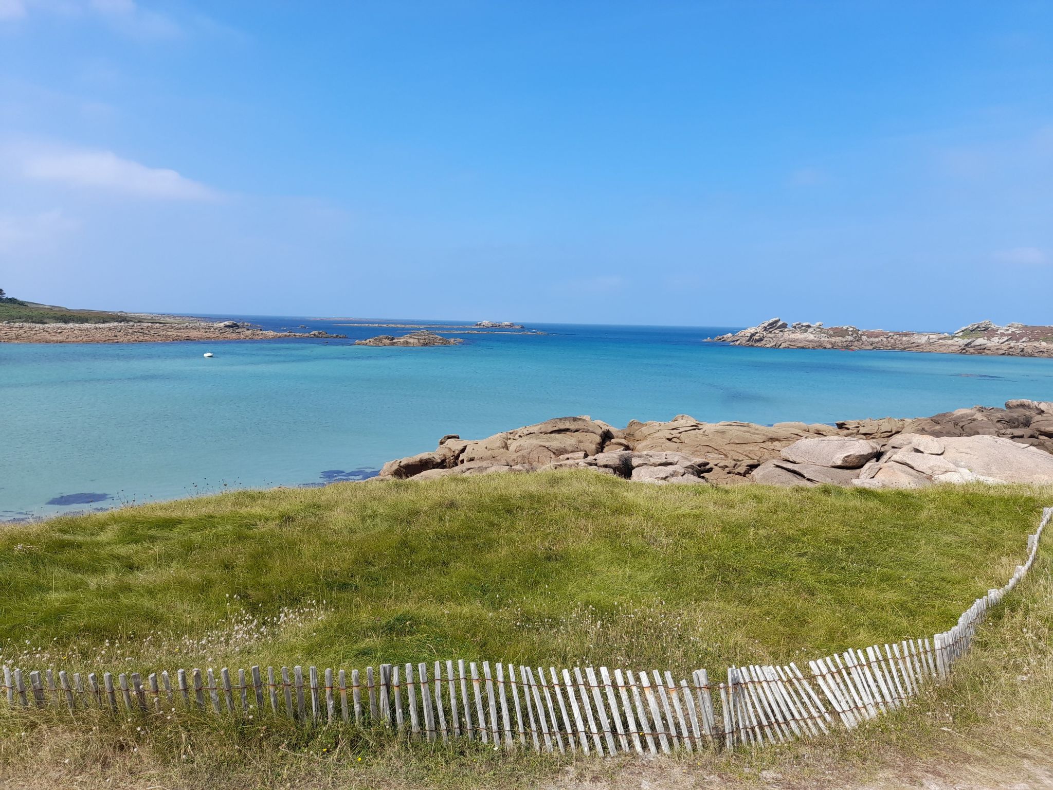 Ferienhaus mit umzäuntem Garten in Plouguerneau (Frankreich) und 1 Hund erlaubt