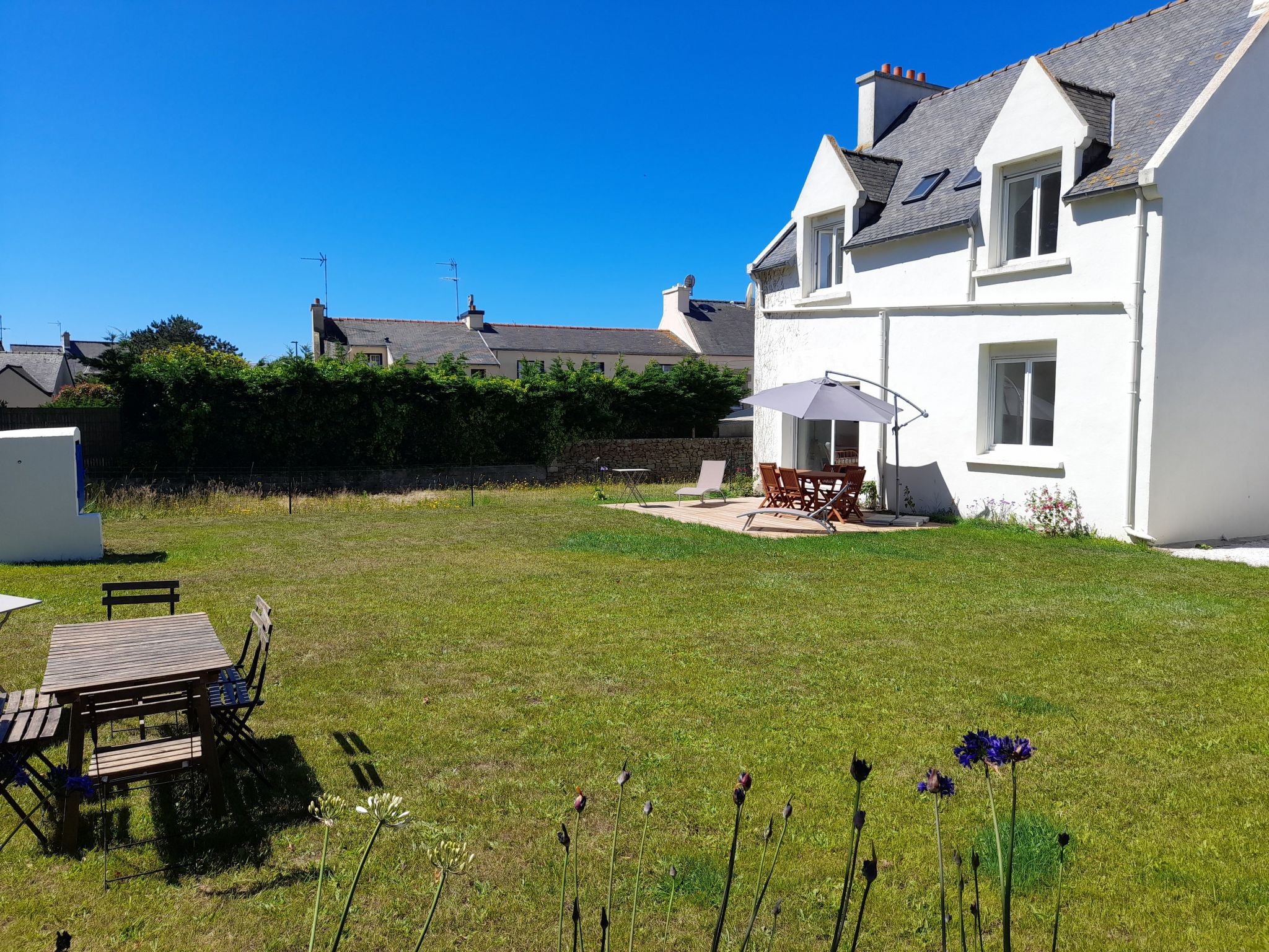 Charmantes Haus mit Garten, 200m vom Strand entfernt