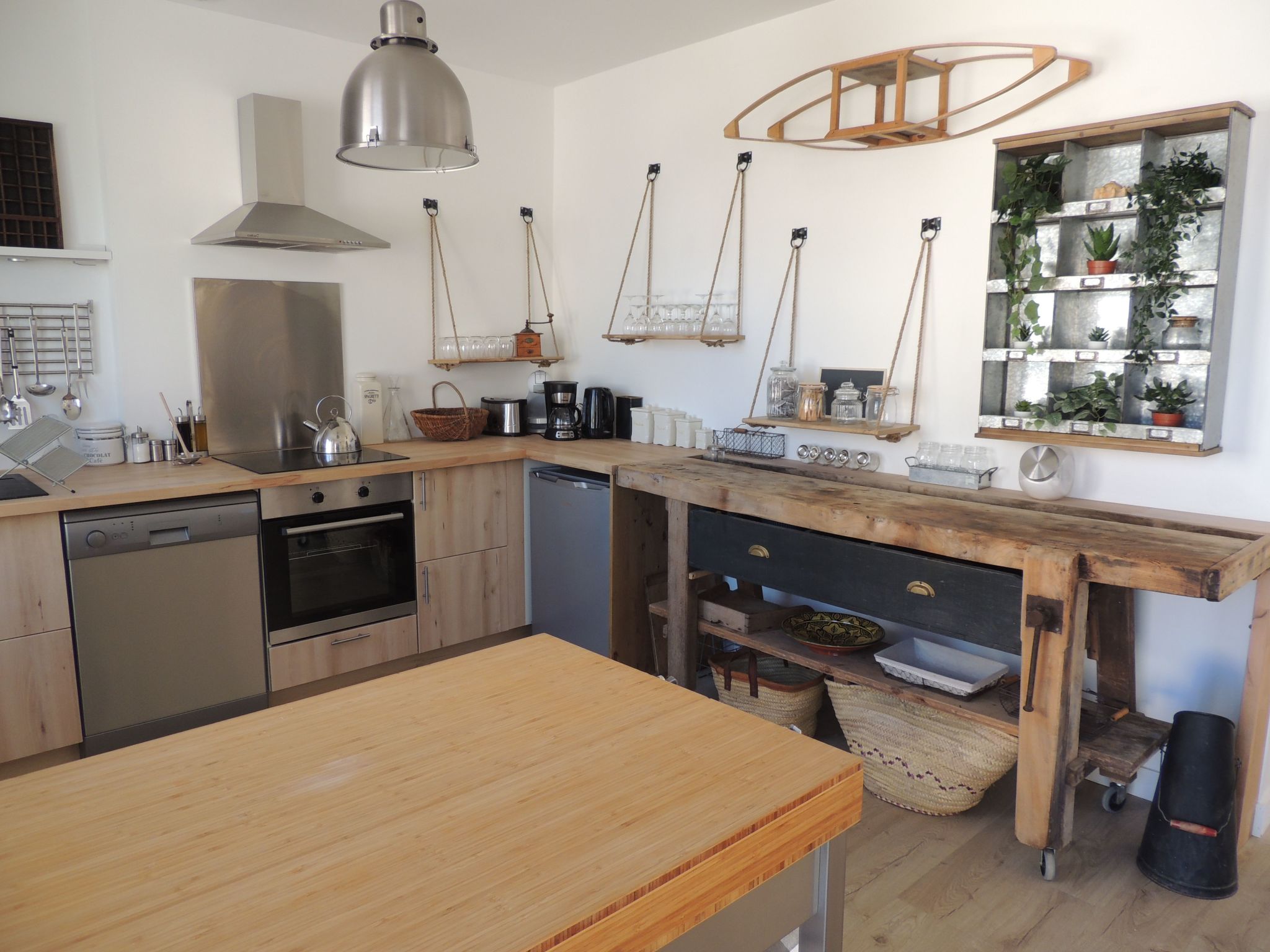 Charmantes Haus mit Garten, 200m vom Strand entfernt-Binnen