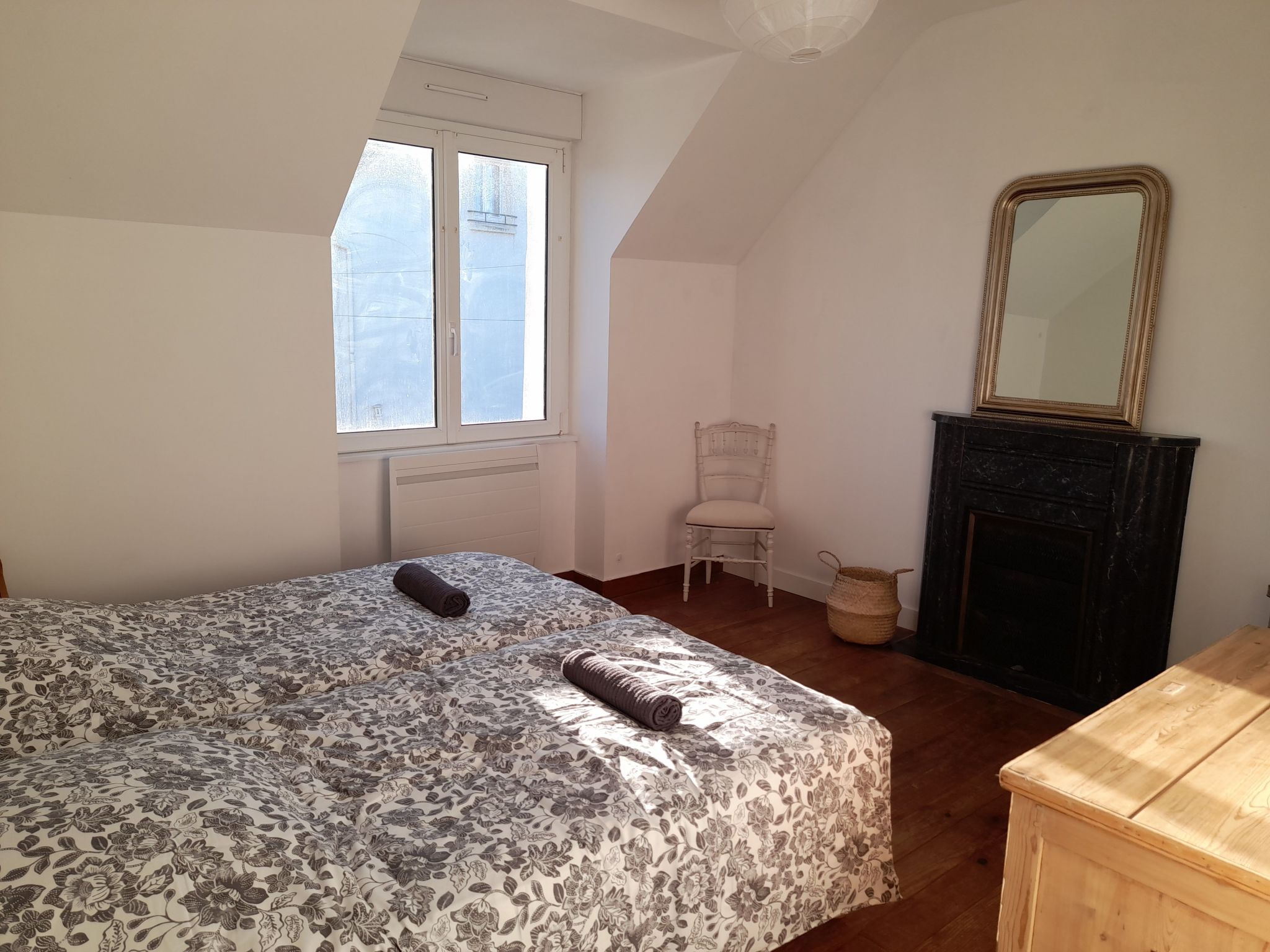 Charmantes Haus mit Garten, 200m vom Strand entfernt-Binnen