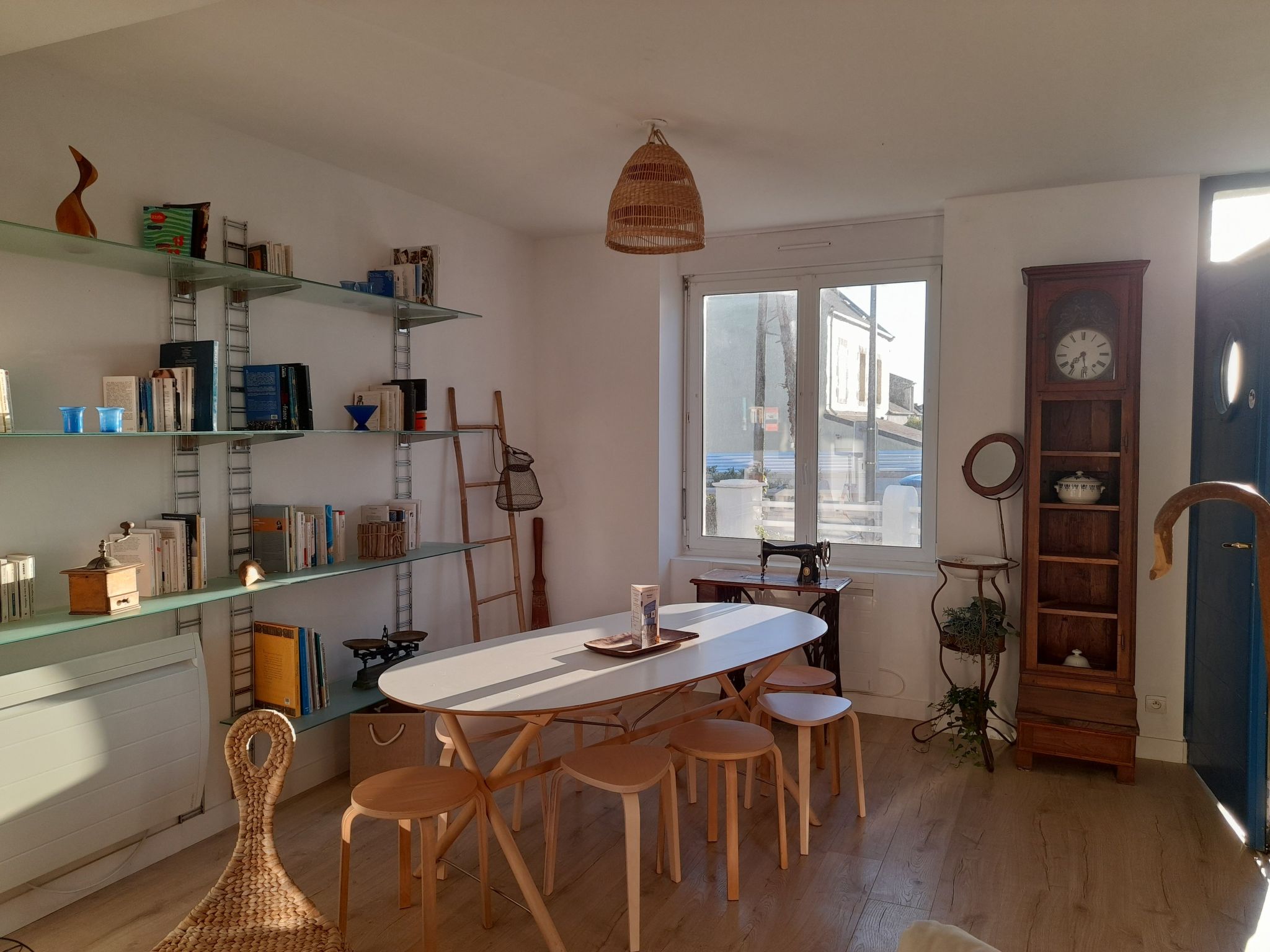 Charmantes Haus mit Garten, 200m vom Strand entfernt-Binnen