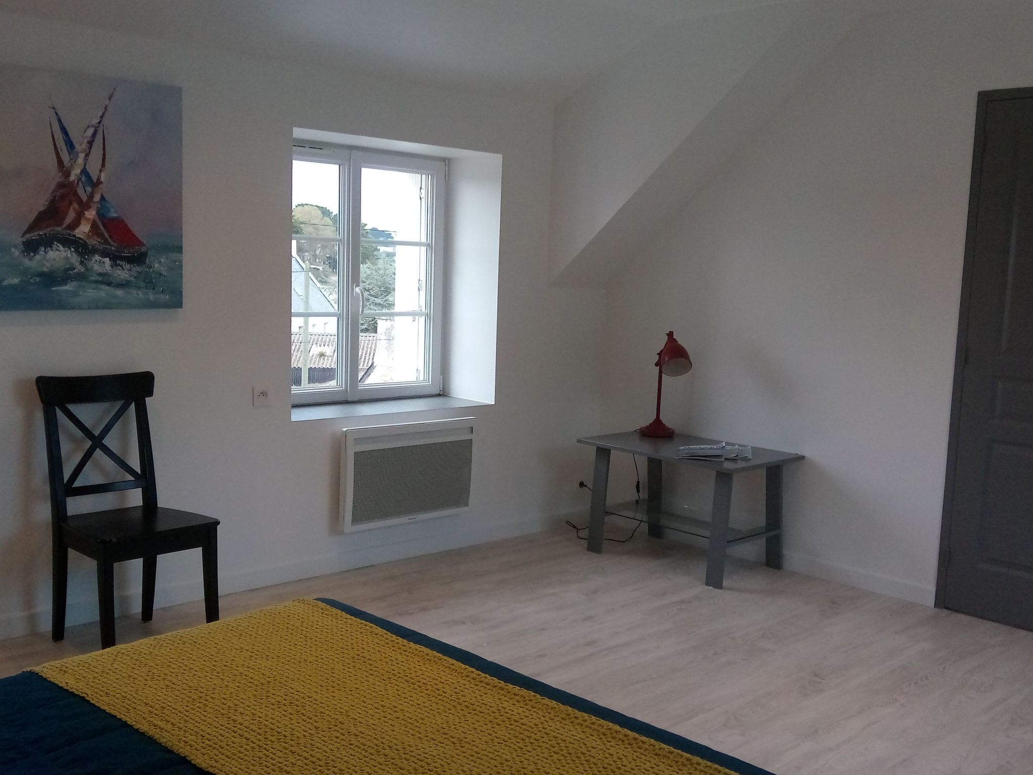 Die Ruhe des Landes am Meer in einer Region mit Gemüseanbau-Image-tags.info