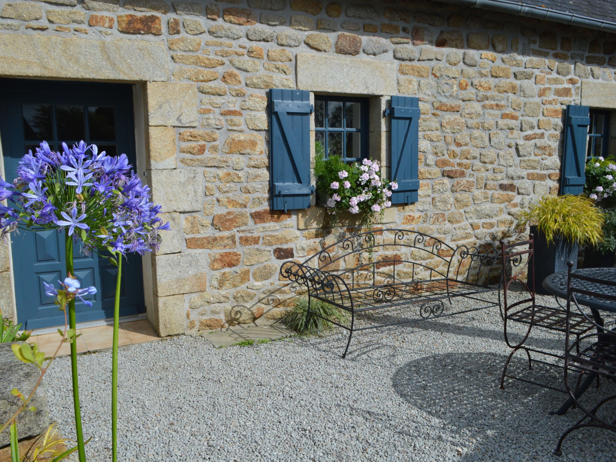 Mit eigenem Garten und Grill