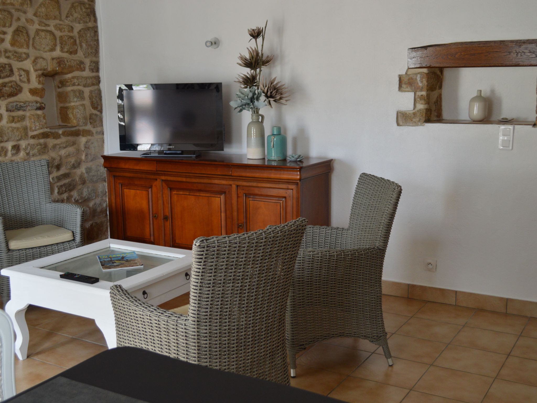 Mit eigenem Garten und Grill