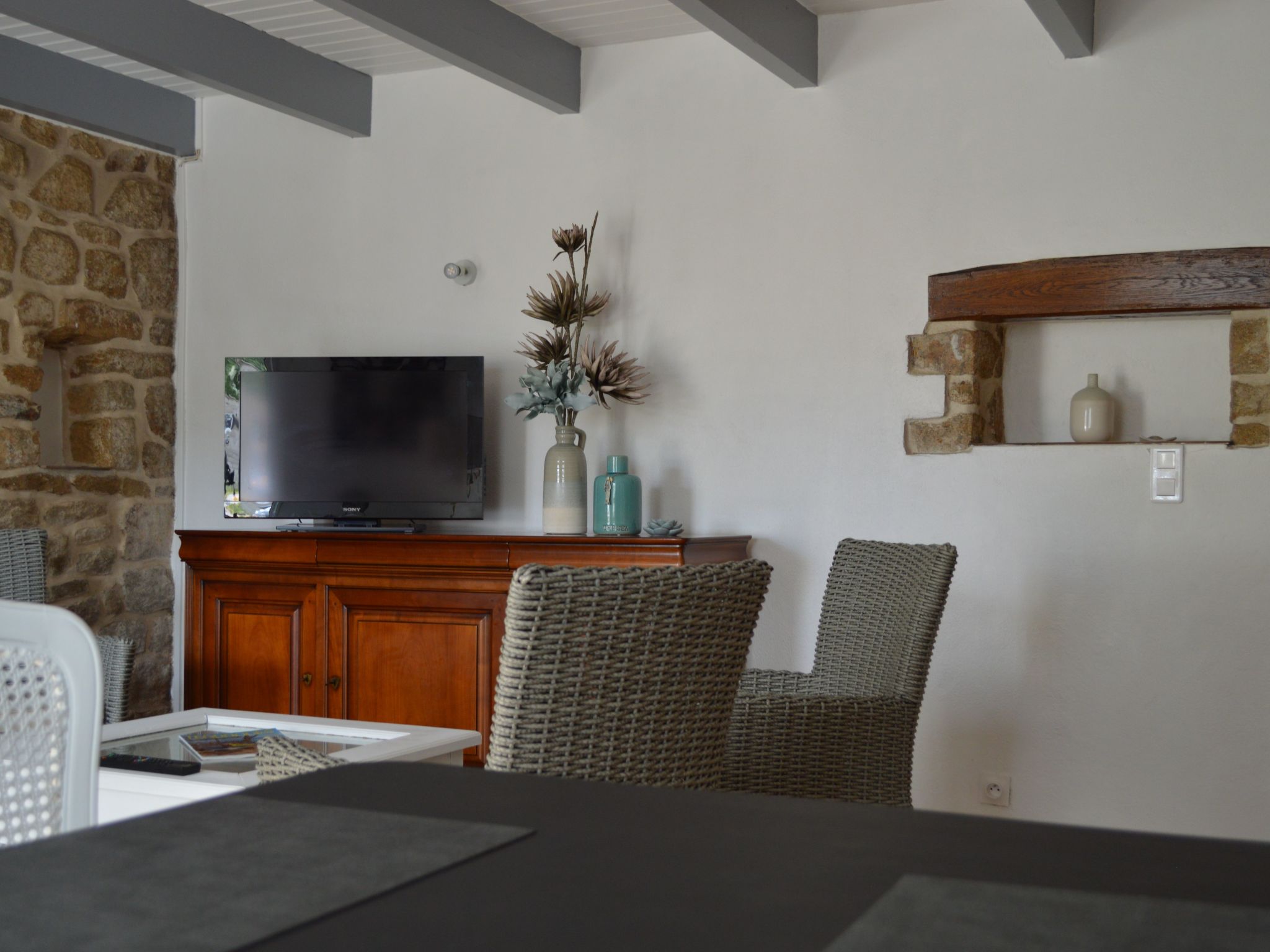 Mit eigenem Garten und Grill-Binnen