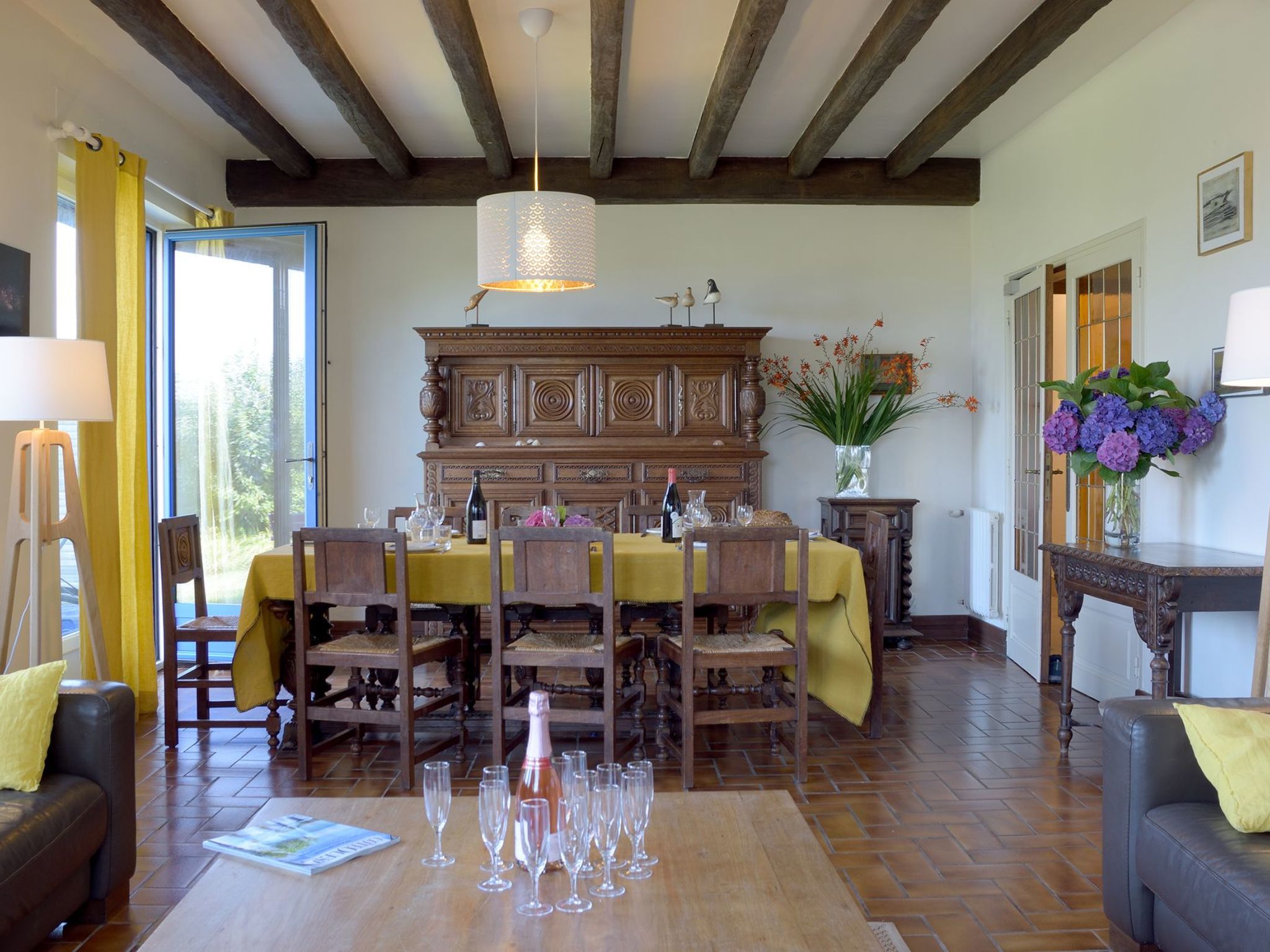 "Men Meur" mit Blick auf das Wasser-Binnen