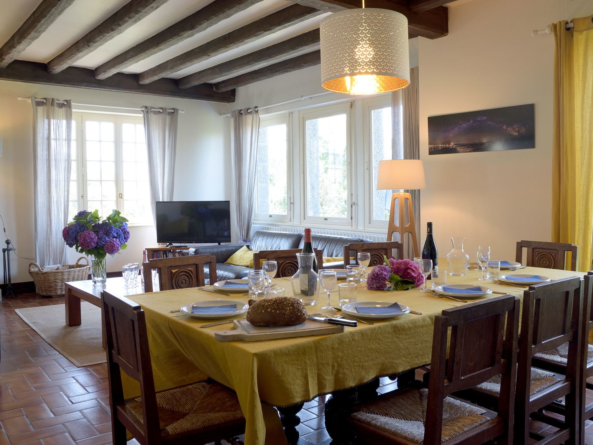 "Men Meur" mit Blick auf das Wasser-Binnen