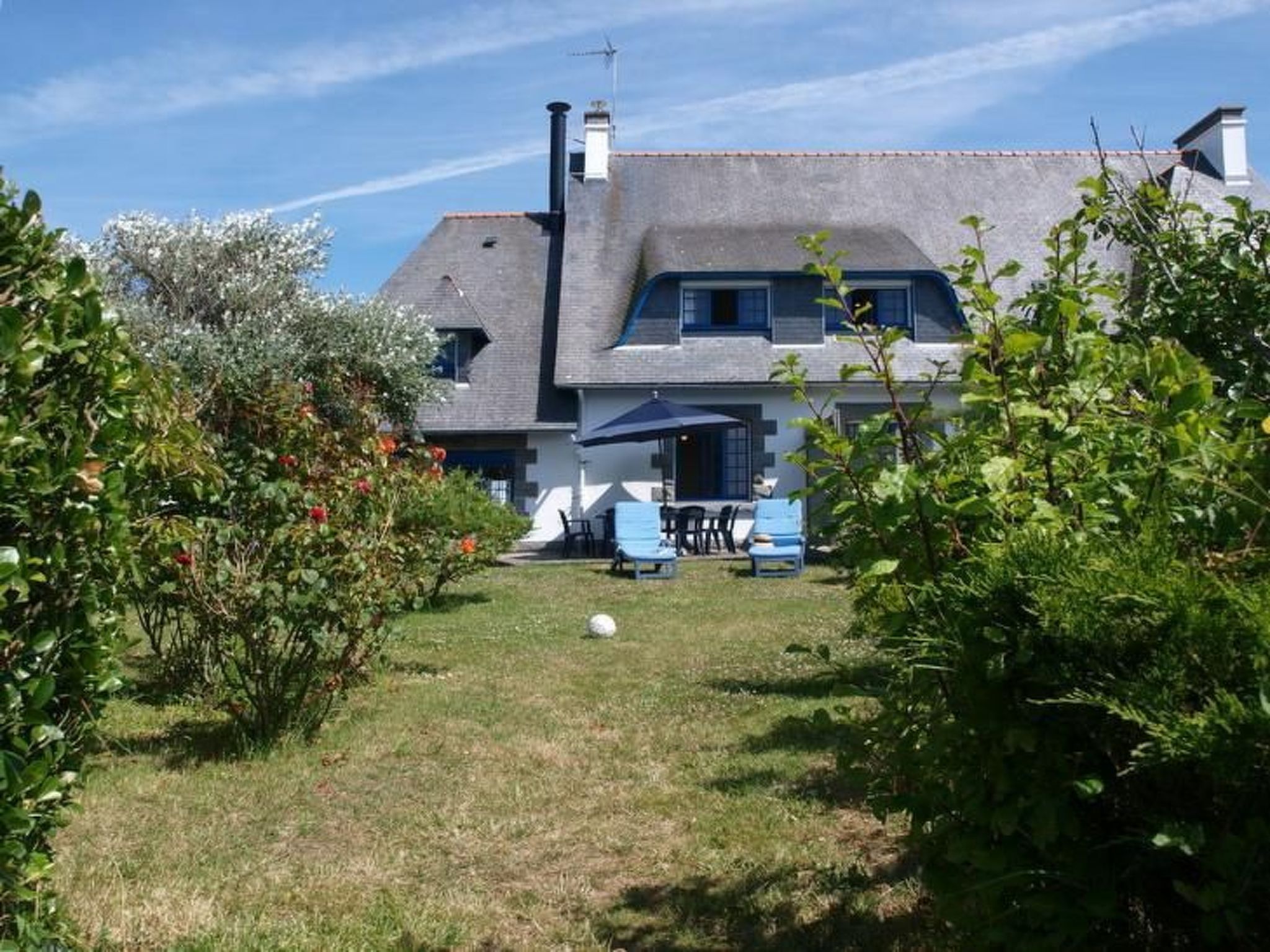 Geräumiges Haus mit direktem Zugang zum Strand