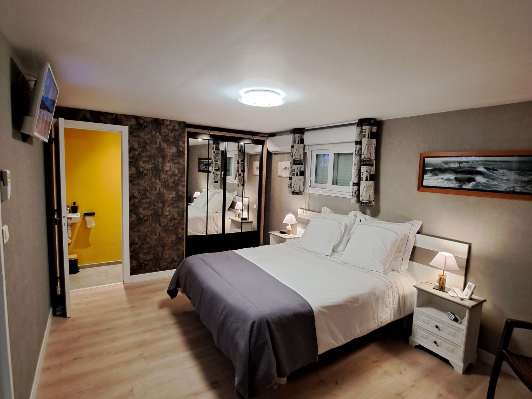 "kleines Loft im Erdgeschoss in der Nähe von Bénodet-Inside