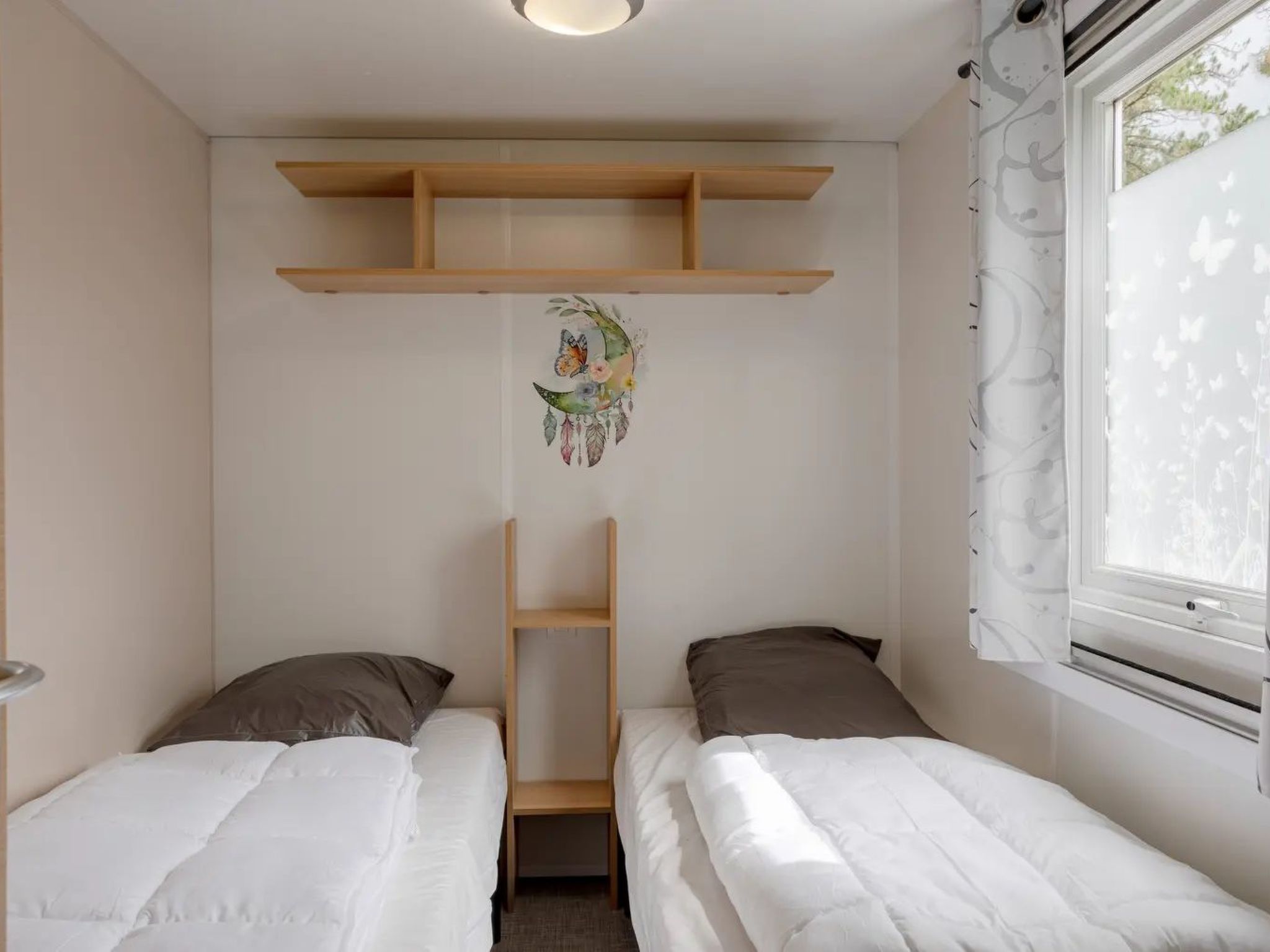 Mobilheim 3 chambres, klettern, Ll-Dedans