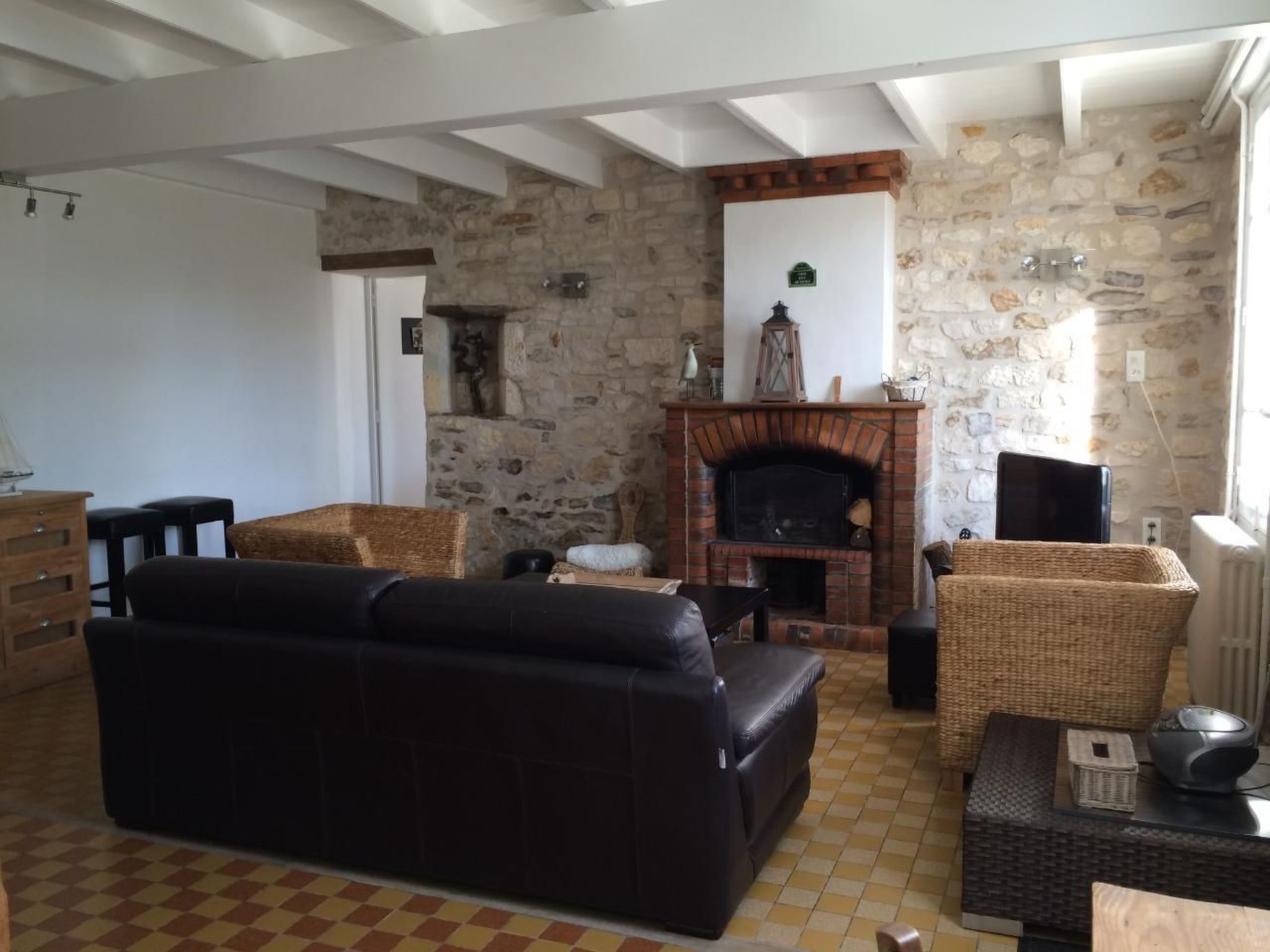 Ferienvilla mit Blick auf das Wasser