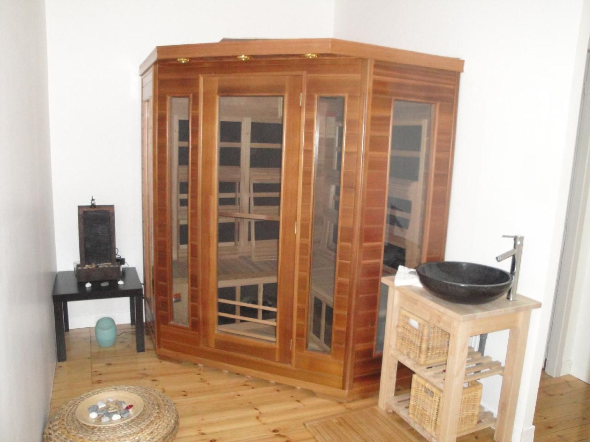 Ferienvilla mit Blick auf das Wasser