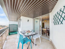 Appartement La Frégate: 250m van strand Pontaillac in Vaux sur Mer - thumbnail 4