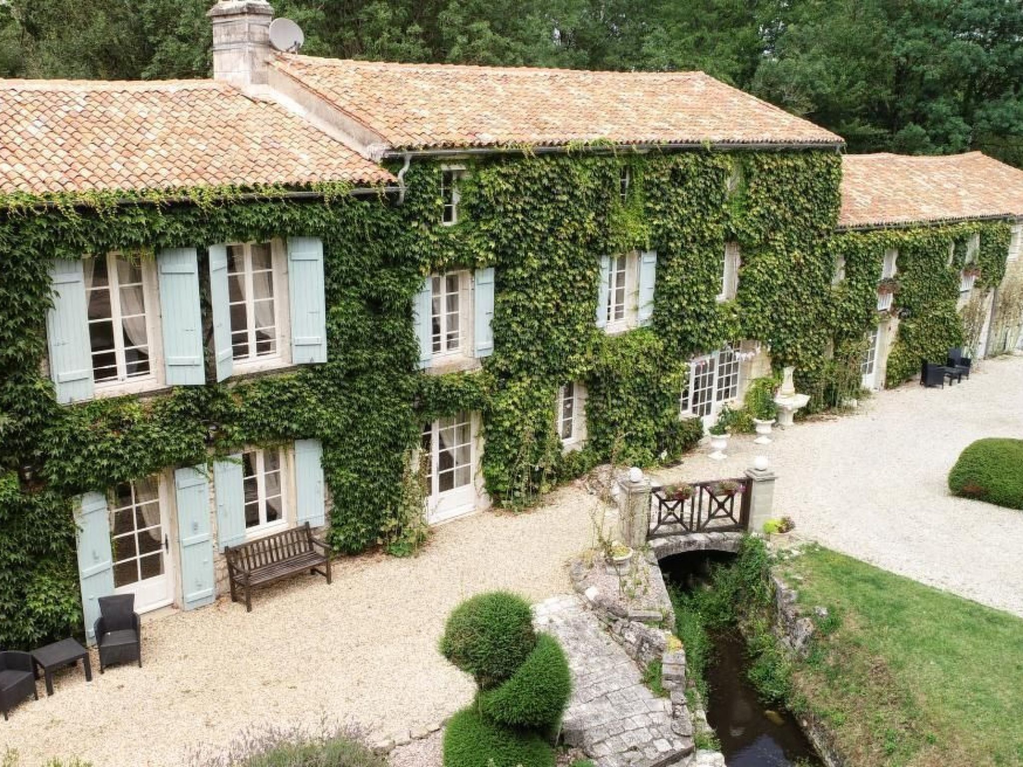 Le Petit Moulin - Feriendomizil mit beheiztem Pool-Drinnen