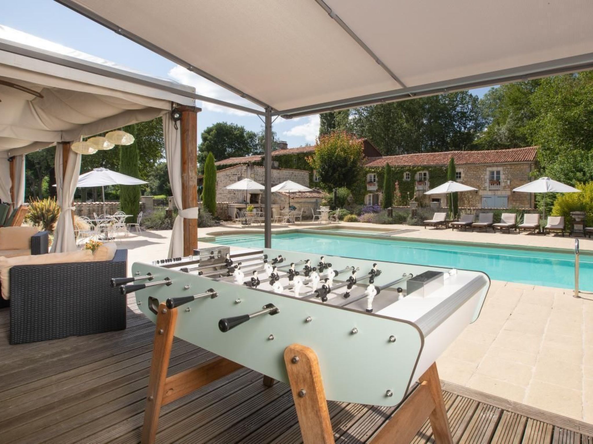 Le Petit Moulin - Feriendomizil mit beheiztem Pool-Drinnen