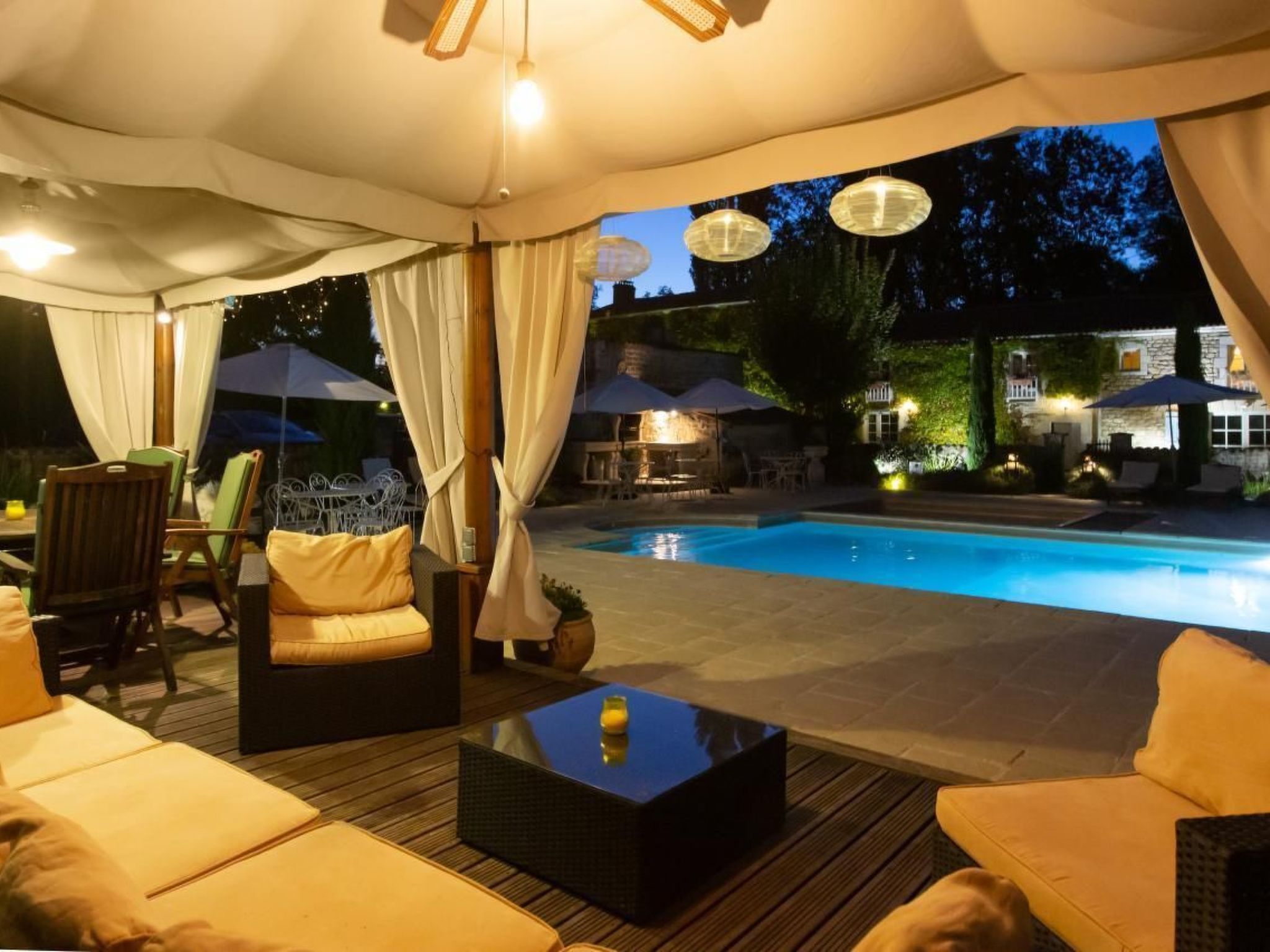 Le Petit Moulin - Feriendomizil mit beheiztem Pool-Drinnen