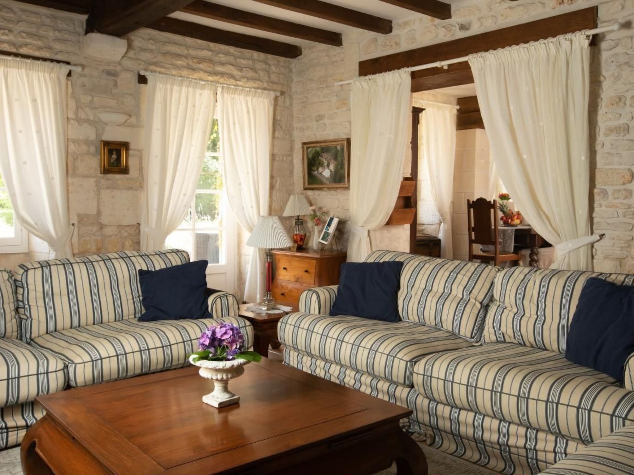 Le Petit Moulin - Feriendomizil mit beheiztem Pool-Drinnen