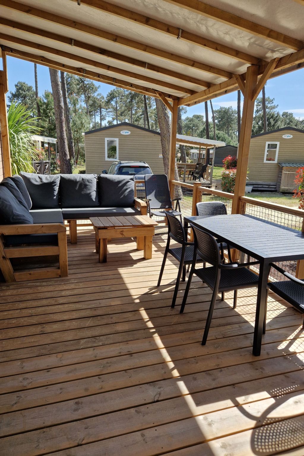 Mobil-home tout confort Camping 5 à Montalivet-Binnen