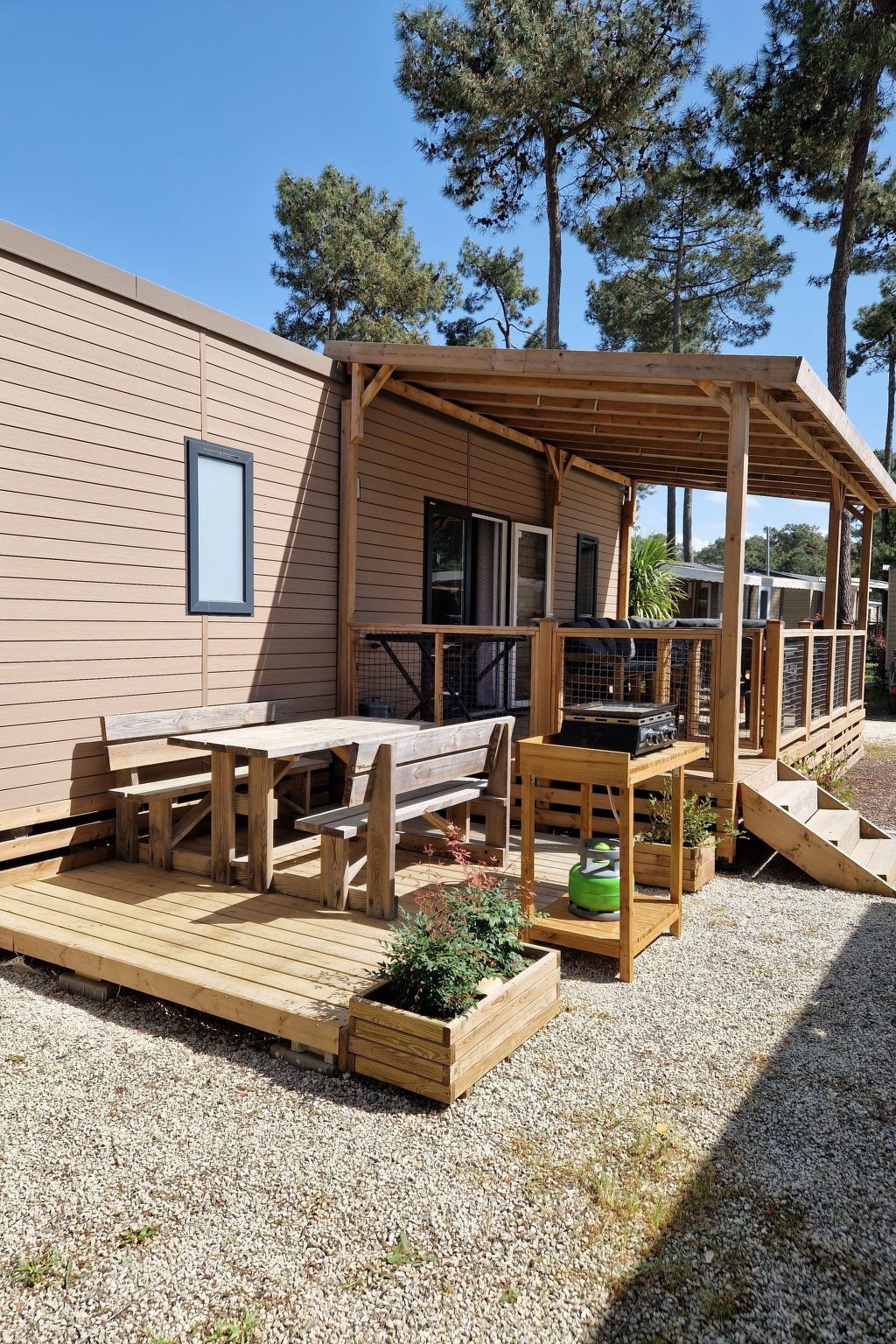 Mobil-home tout confort Camping 5 à Montalivet-Binnen