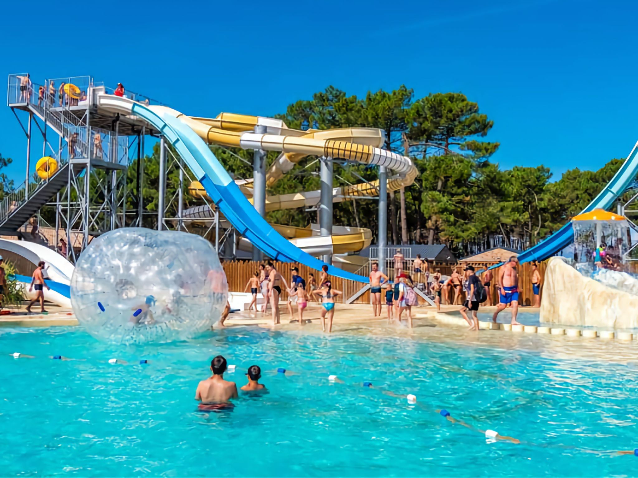 Mobil-home tout confort Camping 5 à Montalivet-Binnen