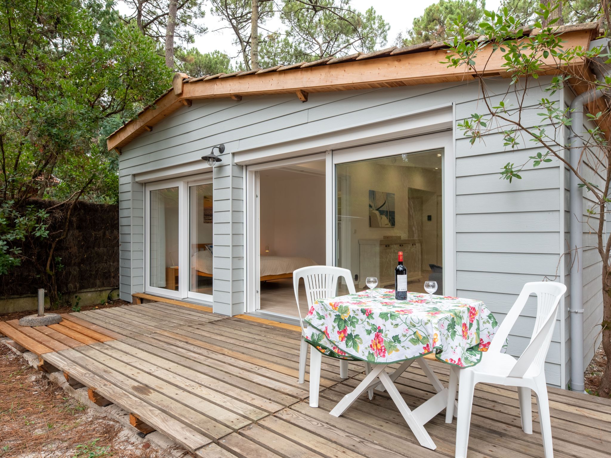 Vrijstaand chalet aan het meer van Lacanau, op 100 meter van het strandje - foto 14