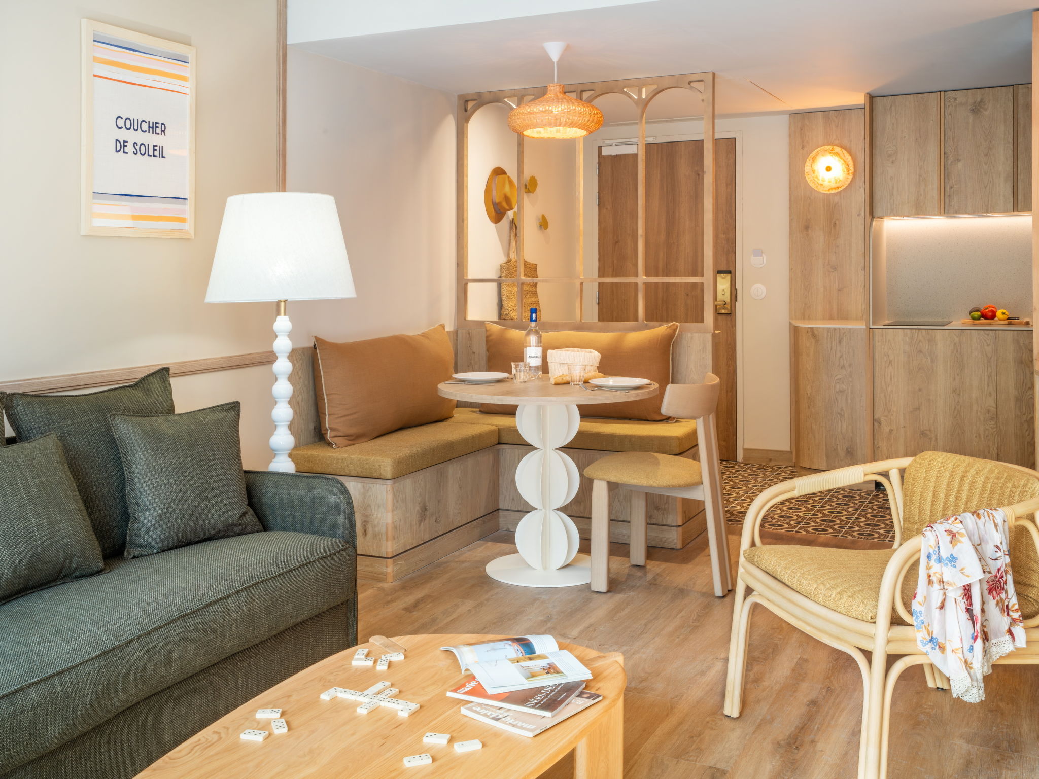 La Résidence-Binnen