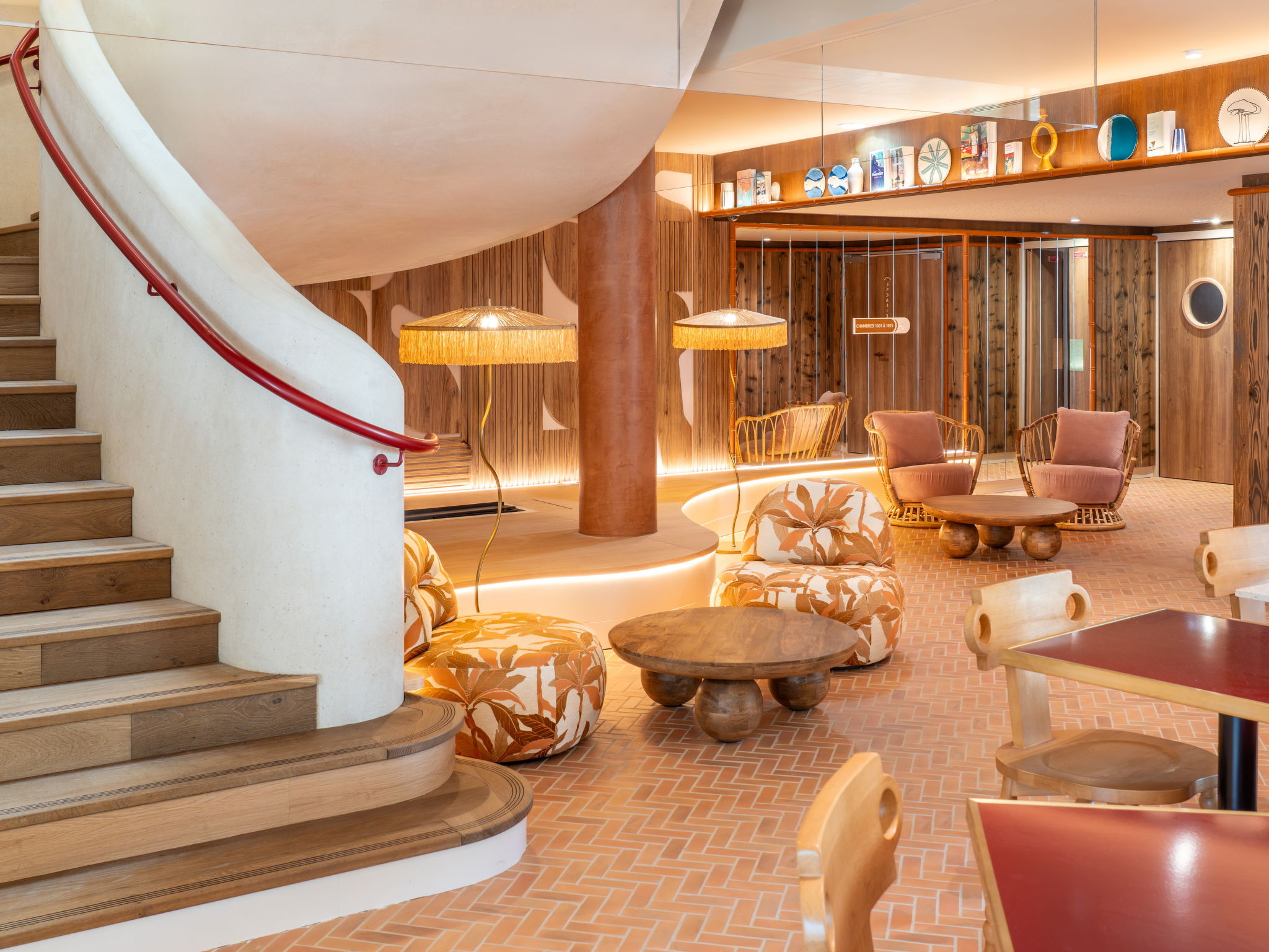 La Résidence-Binnen