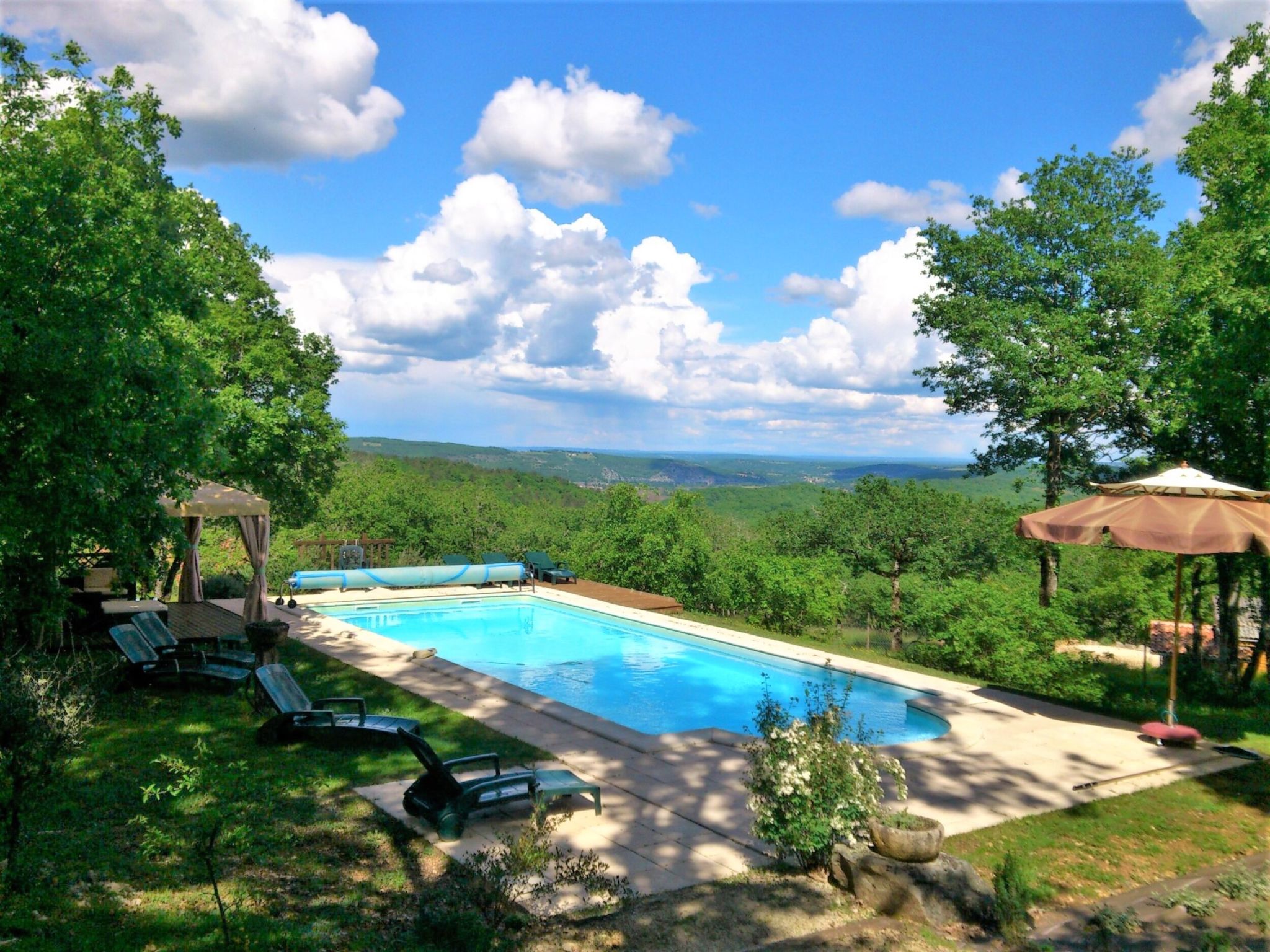 Vakantiehuis met privé zwembad in Loupiac (Frankrijk) voor 7 personen