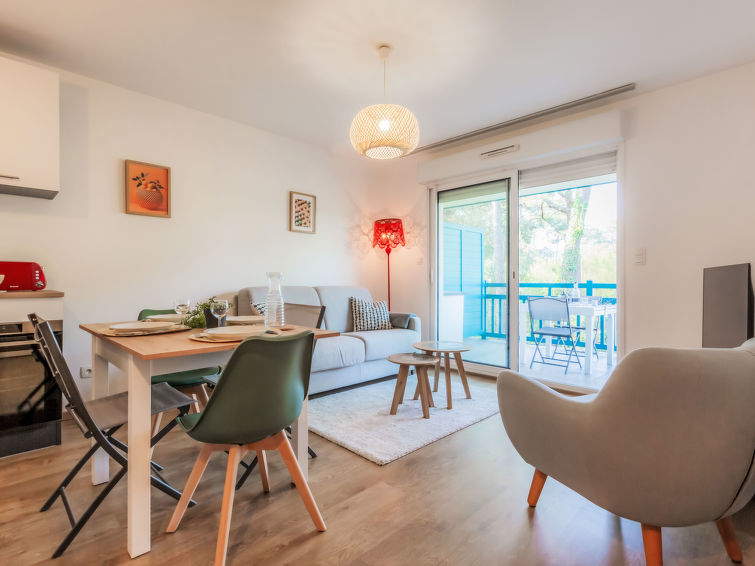 2-persoons appartement in centrum Capbreton nabij het meer in Capbreton