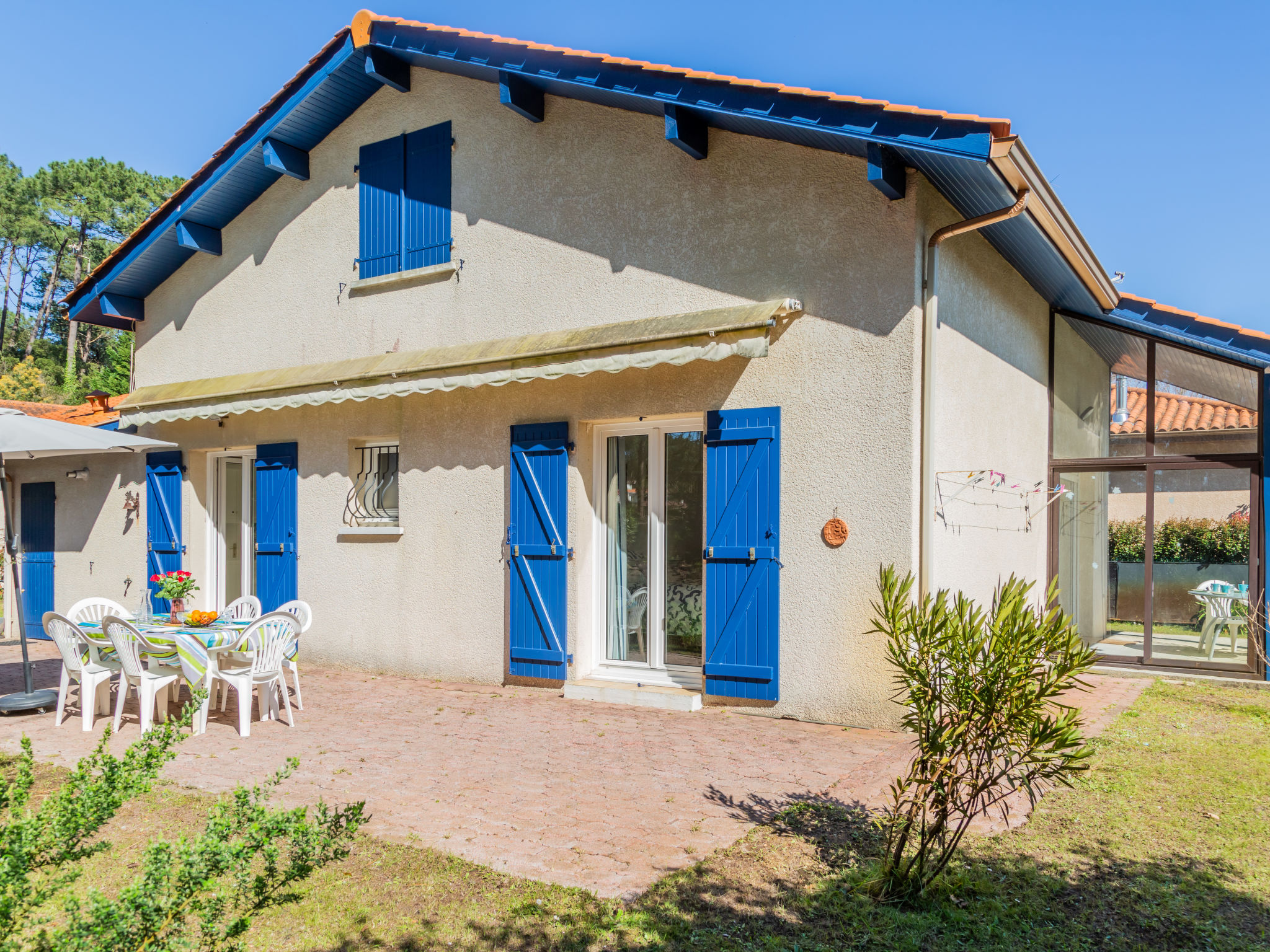 Vrijstaande golfvilla voor 6 met zwembad bij Capbreton - foto 33