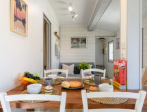Bleuet: Sfeervol appartement op 100m van strand Mimizan Plage - thumbnail 6