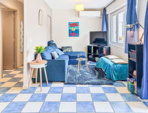 Licht appartement op 350m van strand Mimizan Plage, vlakbij bos en golf - thumbnail 3
