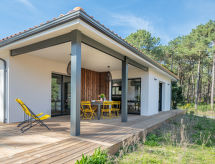 Hotel du Nord: Vrijstaande woning op 100m van strand Mimizan Plage - thumbnail 1