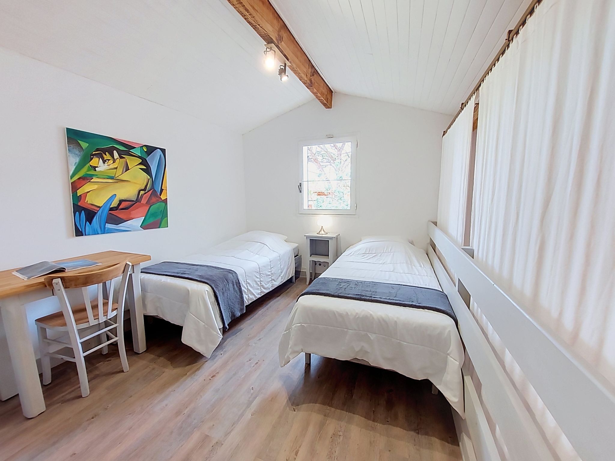 Appartement Hameau du courant – Chambre, photo 20 sur 46