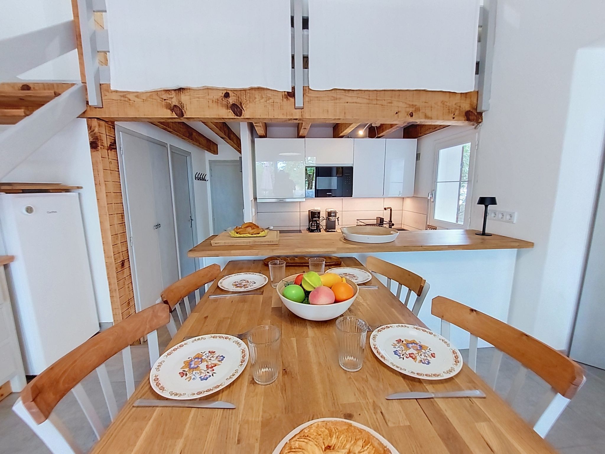 Appartement Hameau du courant – Cuisine et coin repas, photo 14 sur 46