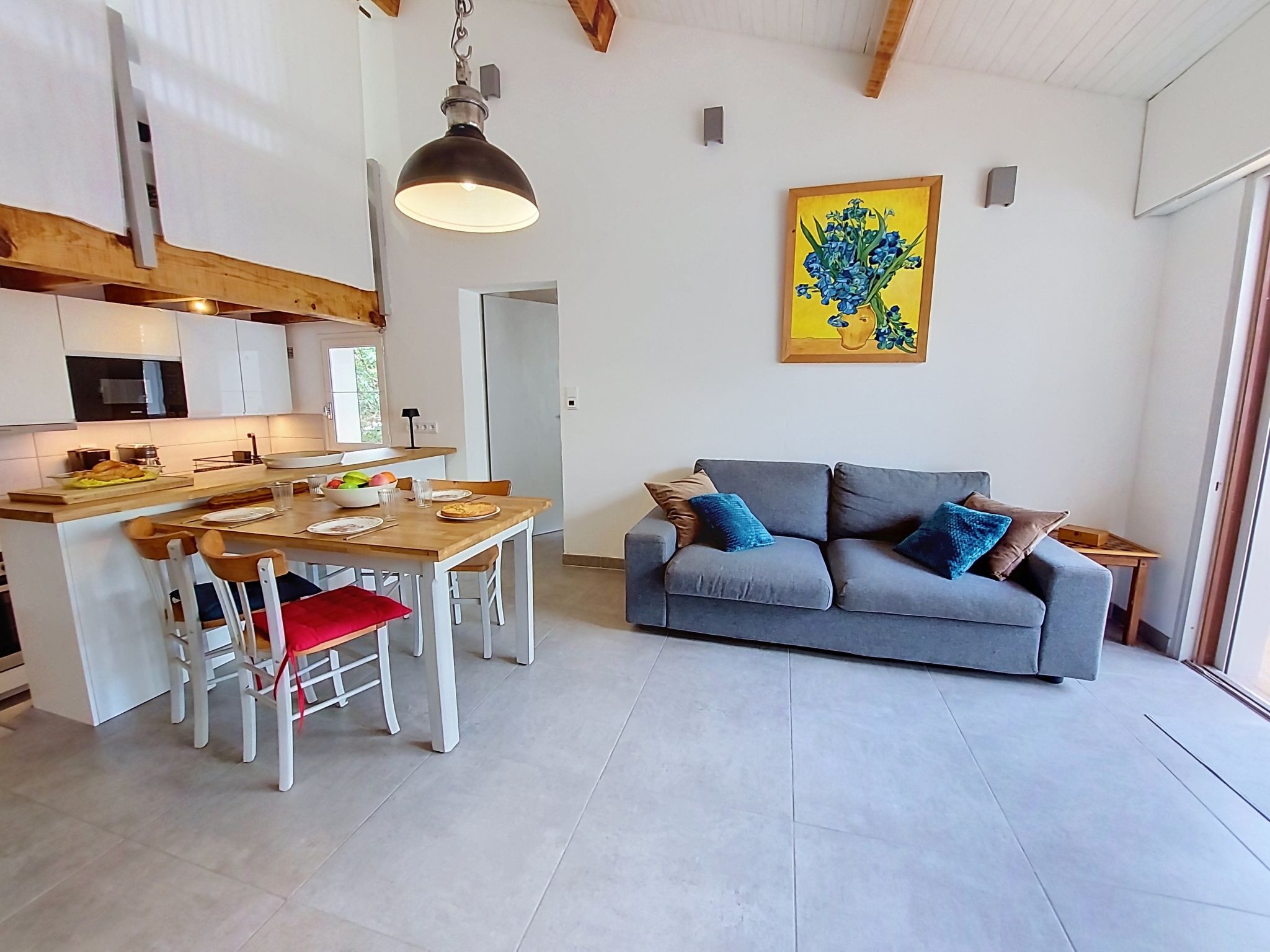 Appartement Hameau du courant – Cuisine et coin repas, photo 15 sur 46