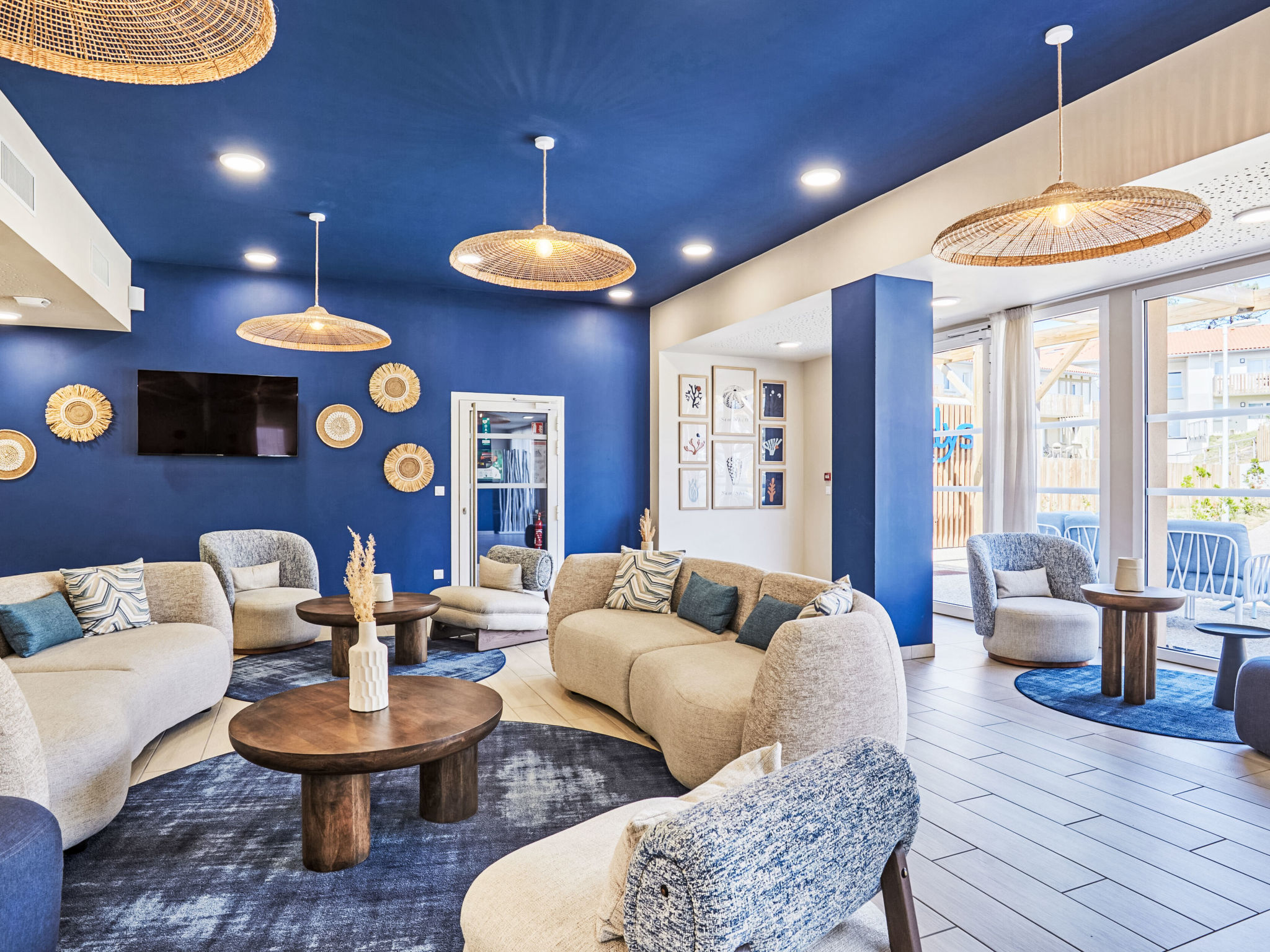 Bleu Canopée - Binnen