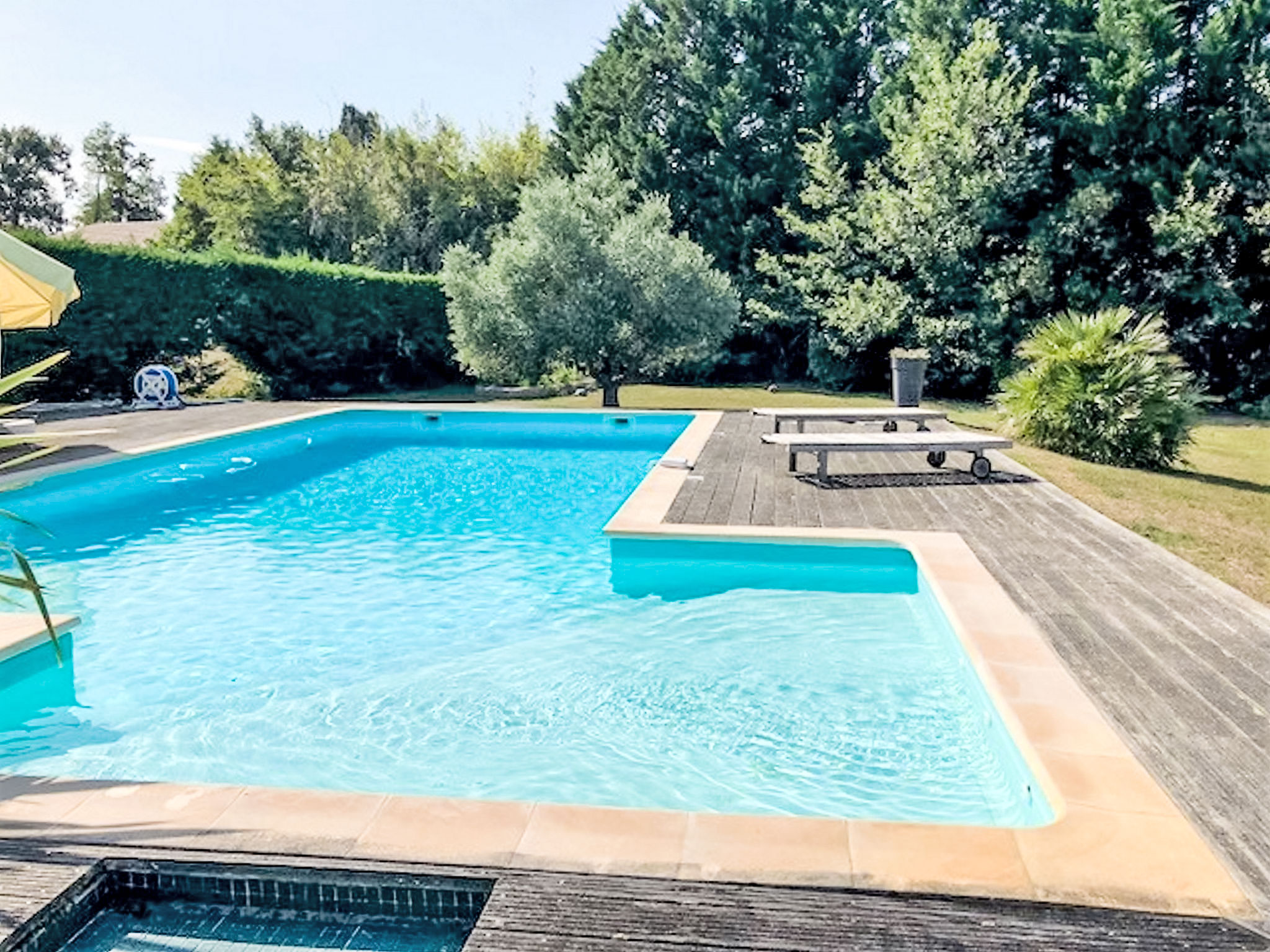 Vakantiehuis met privé zwembad in Mimizan (Frankrijk) voor 6 personen